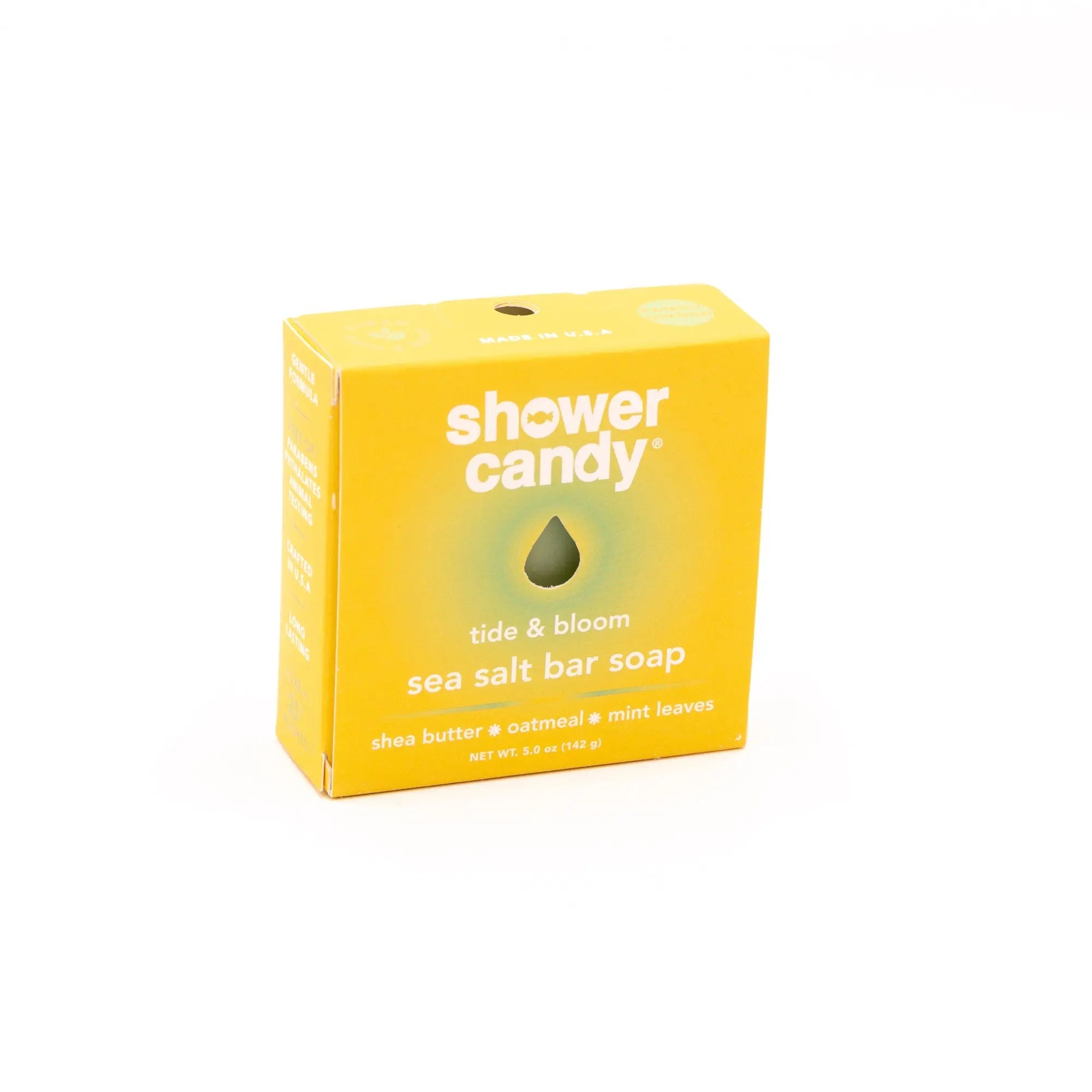 Pain de Savon Corps Tide & Bloom – Nettoyage Doux au Sel Marin