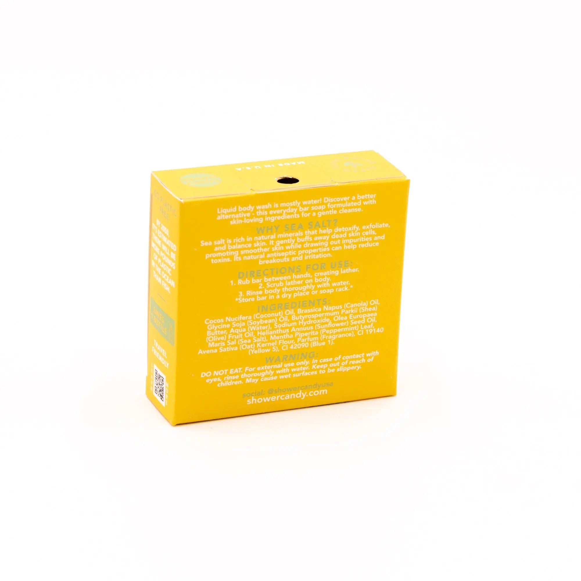 Pain de Savon Corps Tide & Bloom – Nettoyage Doux au Sel Marin