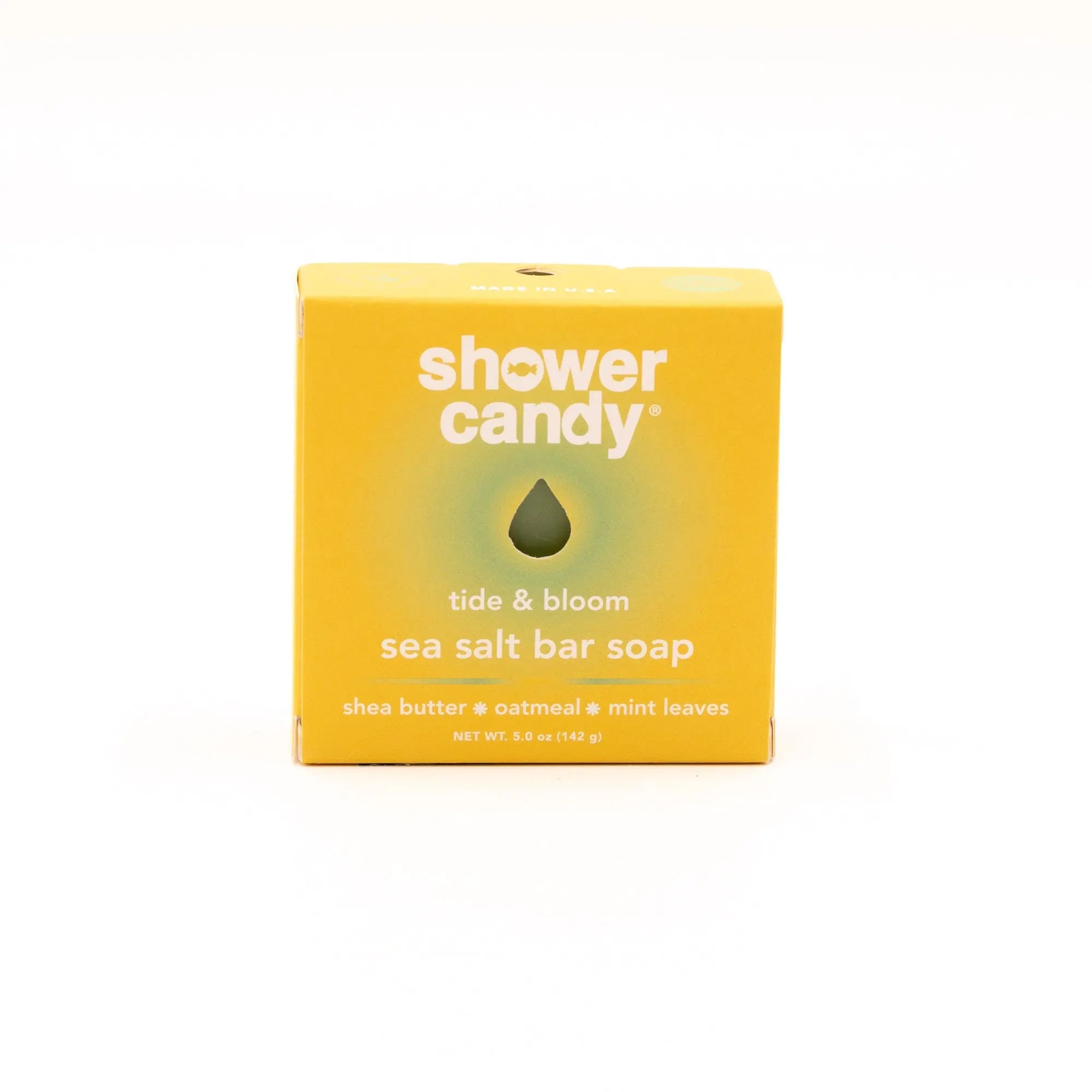 Pain de Savon Corps Tide & Bloom – Nettoyage Doux au Sel Marin