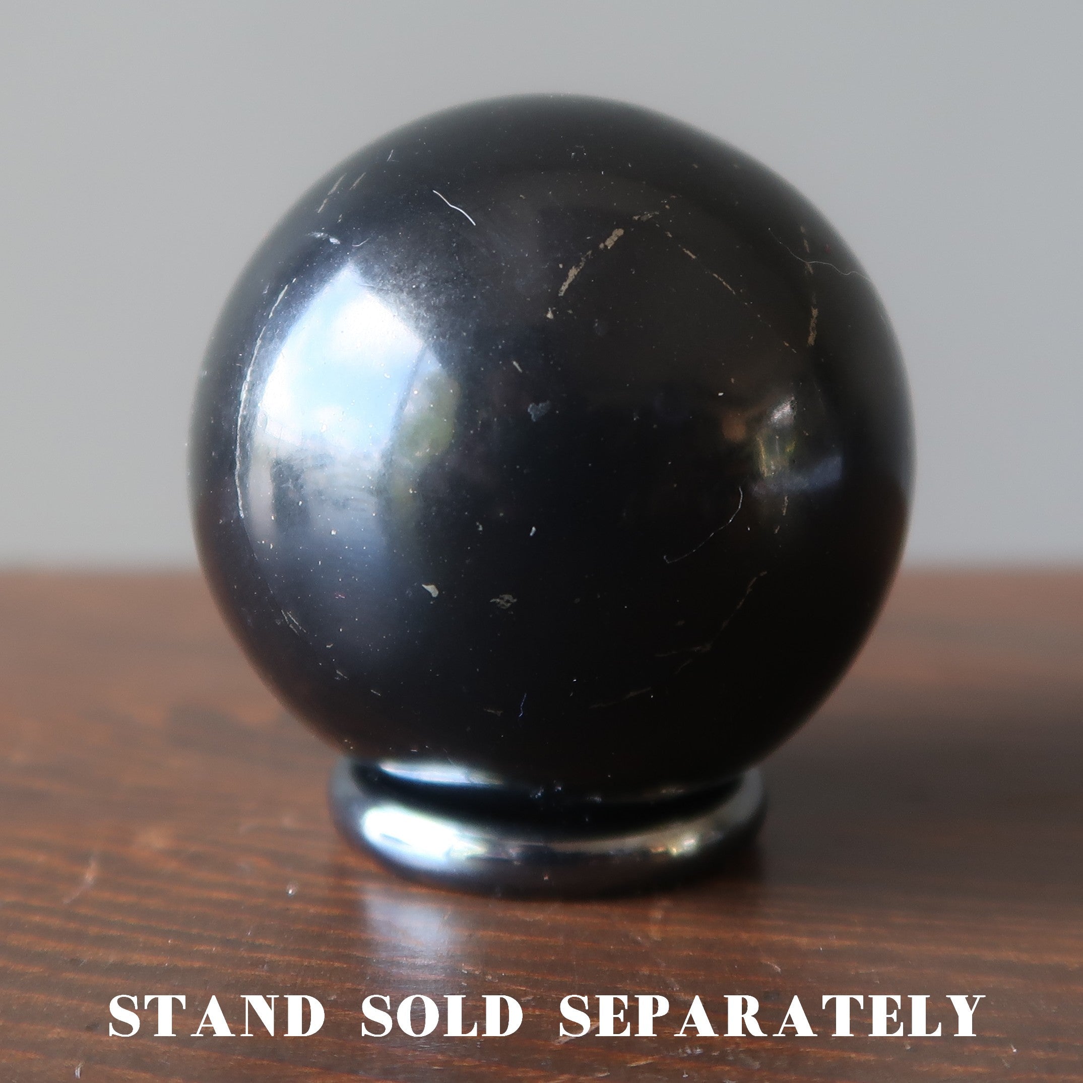 Shungite Sphere Negativity Cleanser Crystal Ball