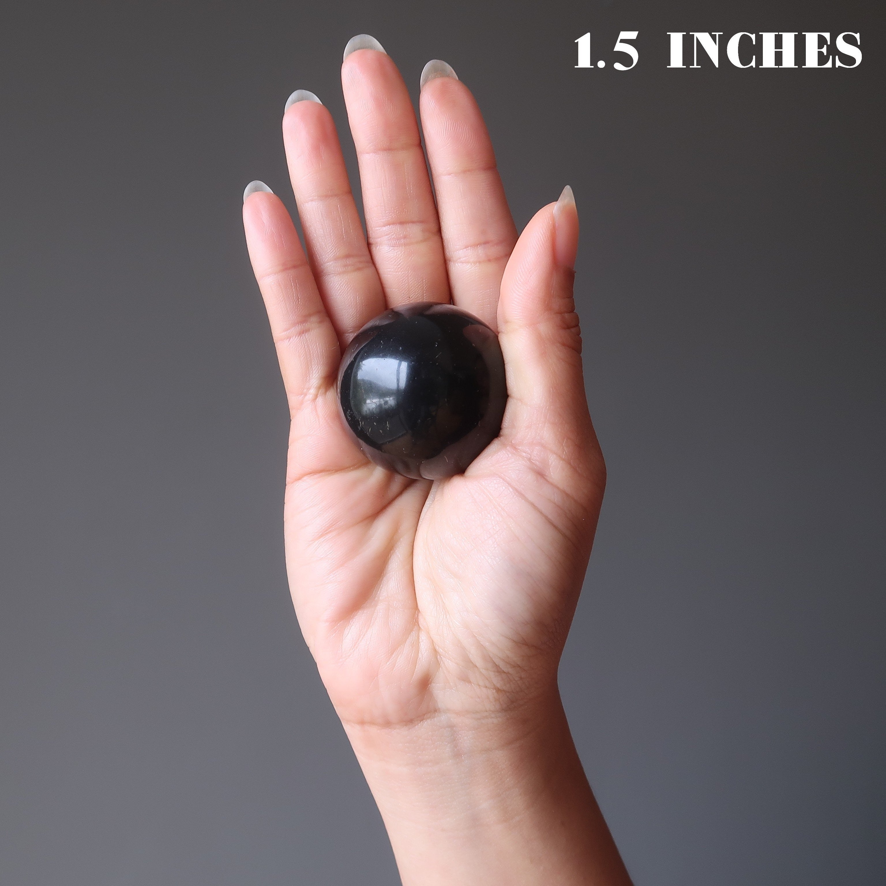 Shungite Sphere Negativity Cleanser Crystal Ball