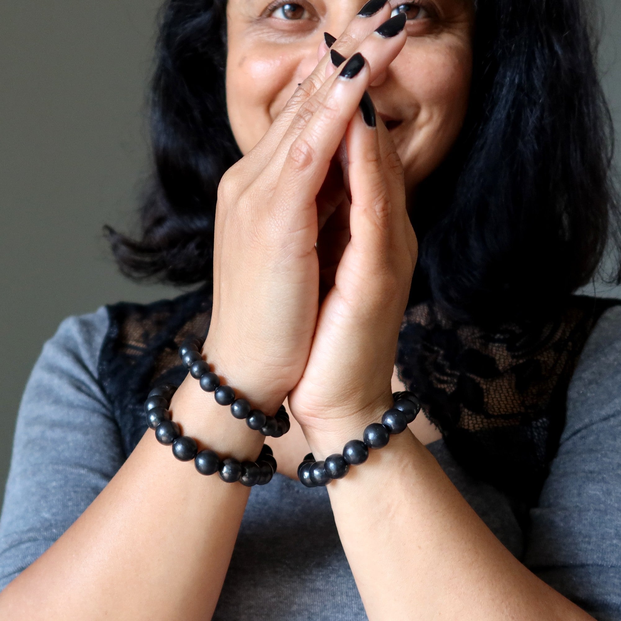Shungite Bracelet Everywhere Evil Eye Protection