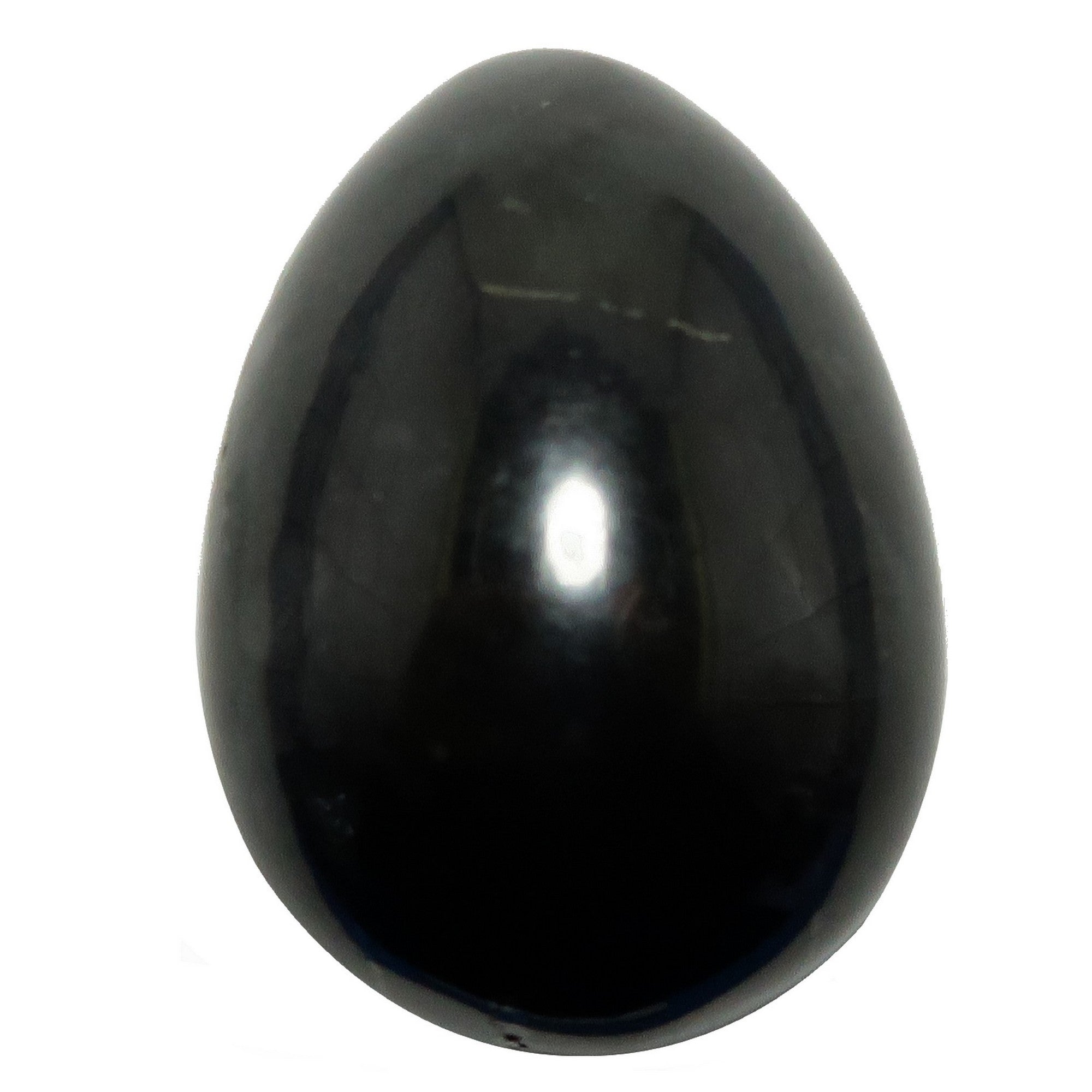 Shungite Egg Evil Eye Protection Energy Home and Office Stone