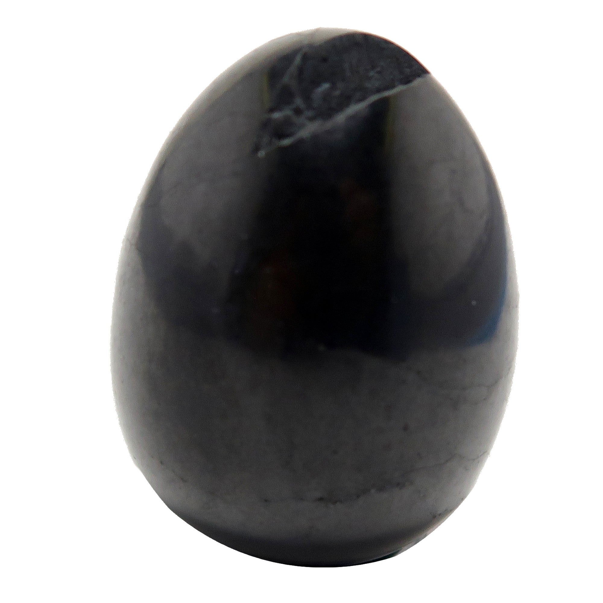 Œuf de shungite Pierre du guerrier blessé