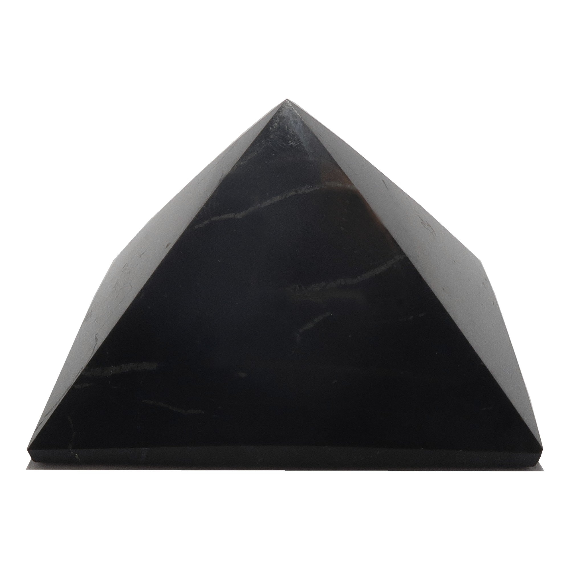 Shungite Pyramid Handsome Crystal Protector