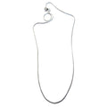 Silver Plated Chain Necklace Simply Splendid Snake