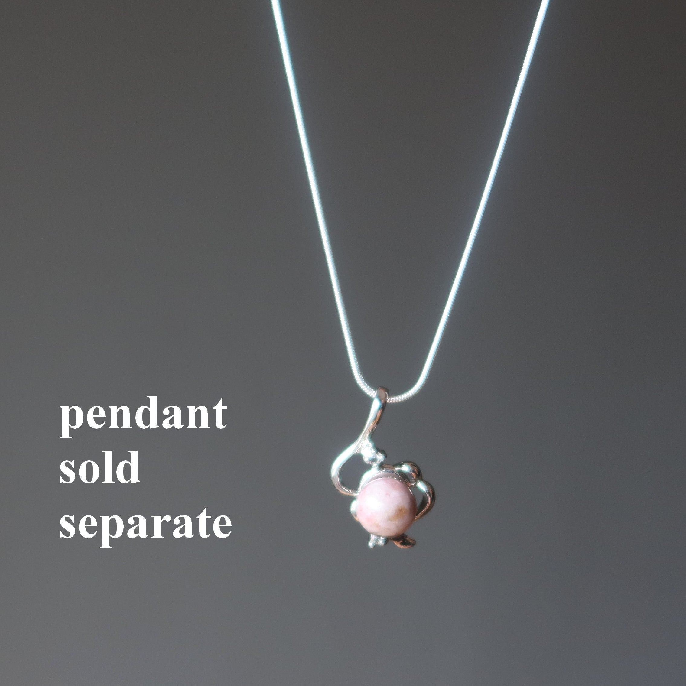 Silver Plated Chain Necklace Simply Splendid Snake