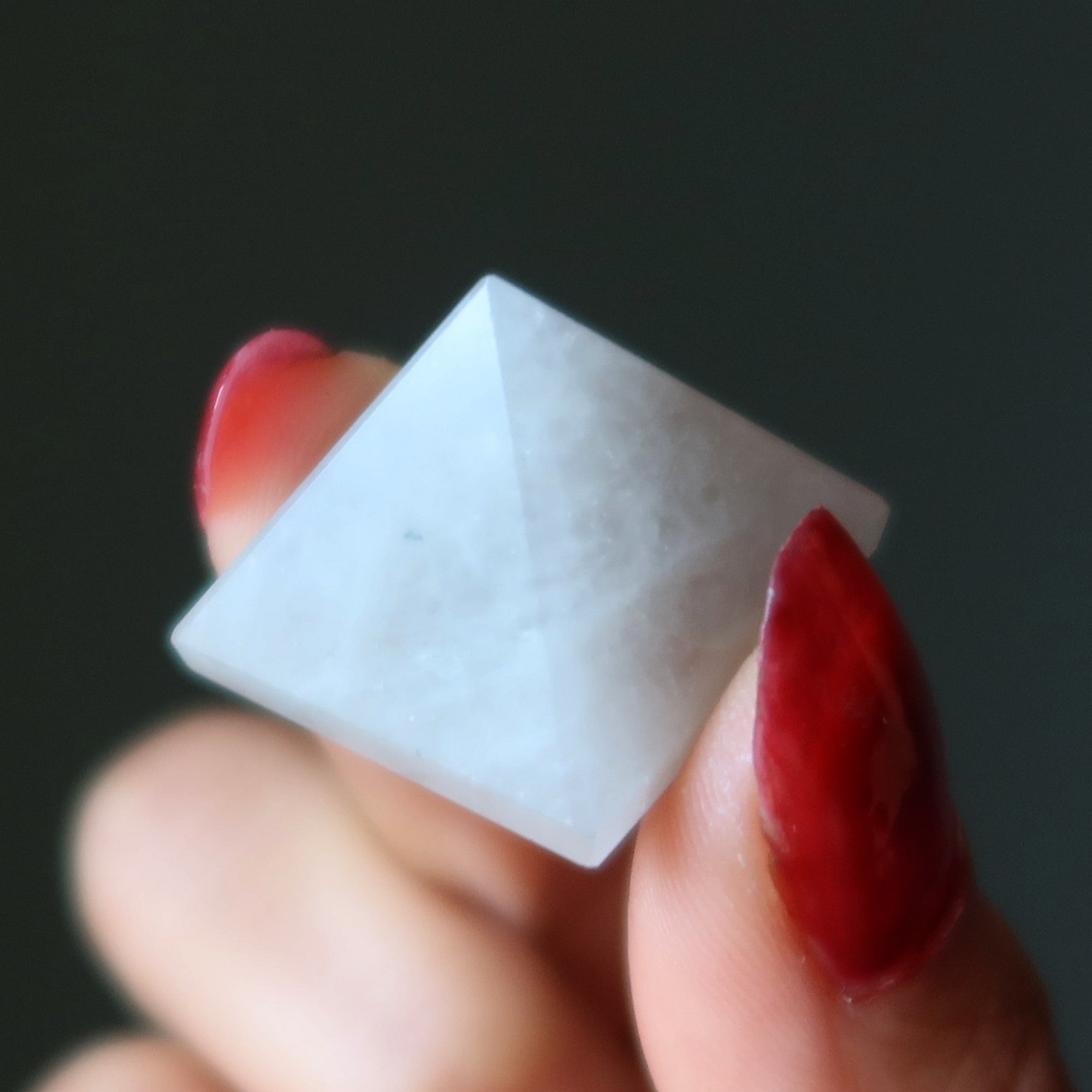 Smoky Quartz Pyramid Defy Gravity Stone
