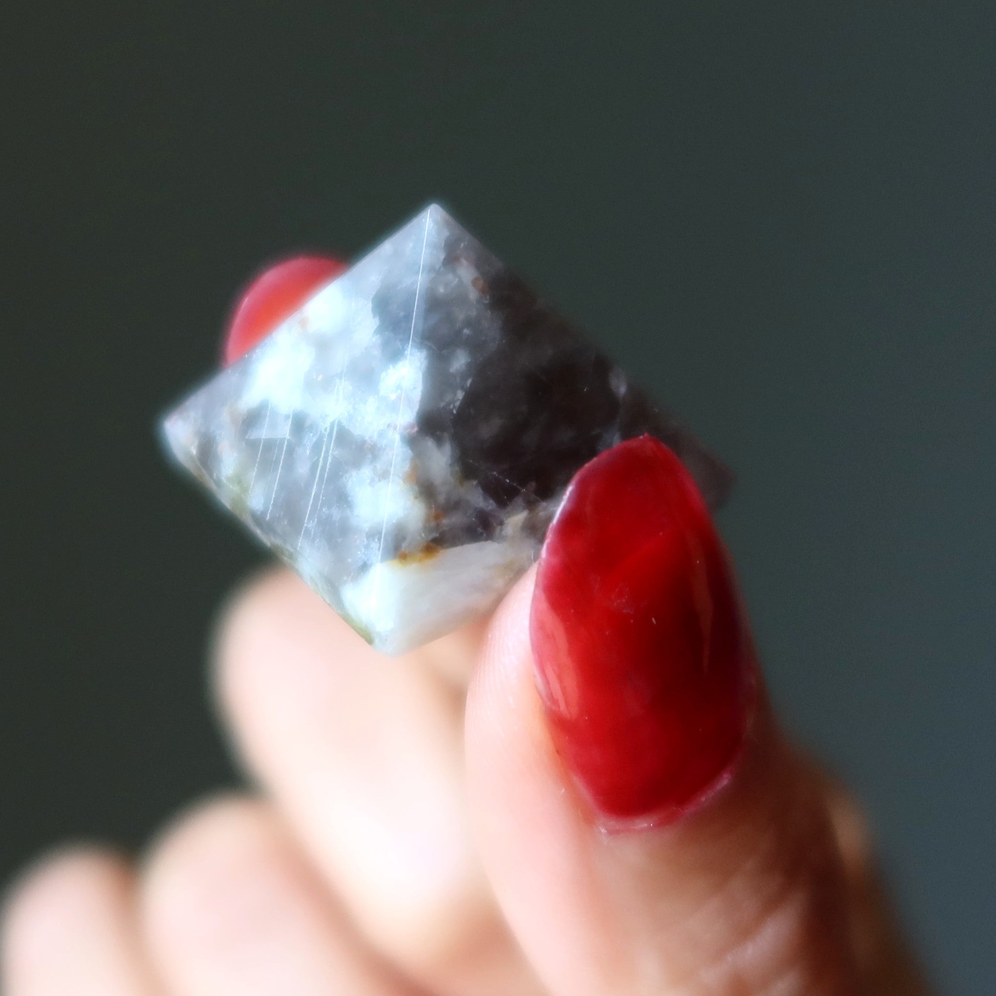 Smoky Quartz Pyramid Defy Gravity Stone