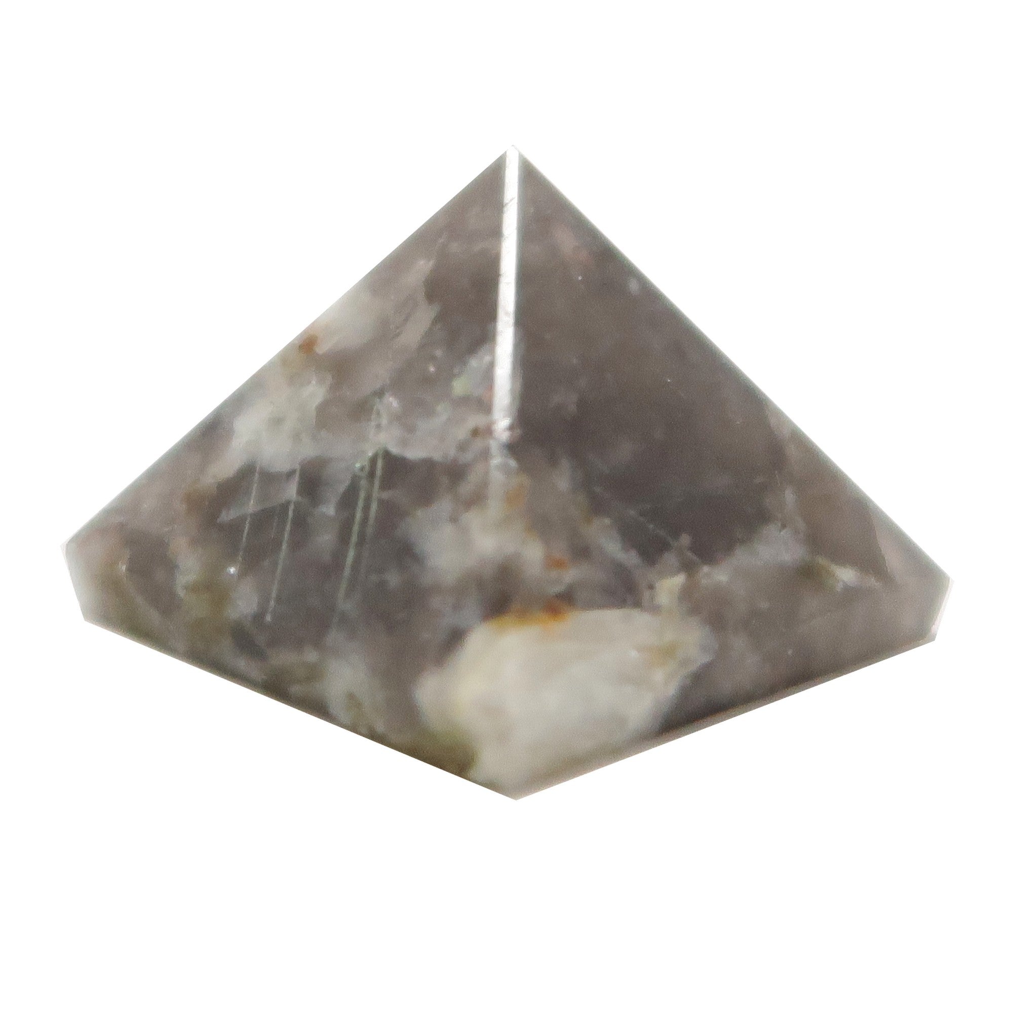 Smoky Quartz Pyramid Defy Gravity Stone
