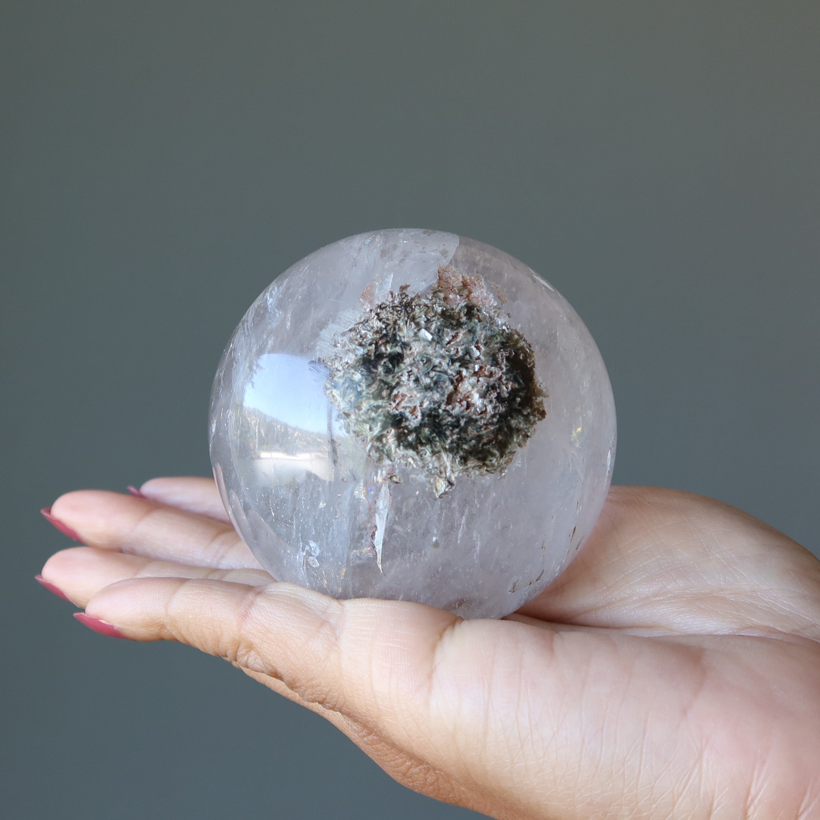 Smoky Quartz Sphere Mineral Mystery Crystal Ball