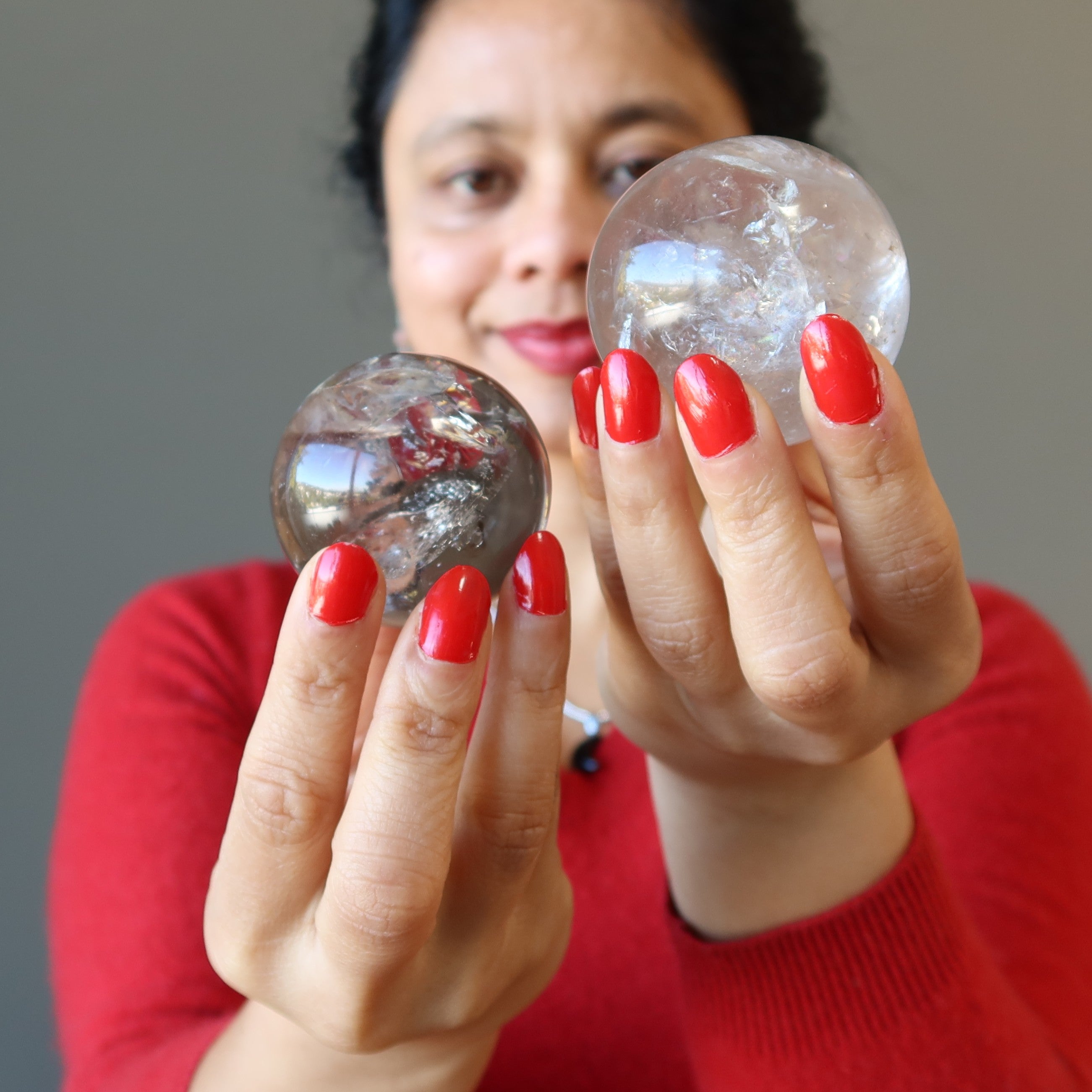 Smoky Quartz Sphere Wounded Warrior Crystal Ball