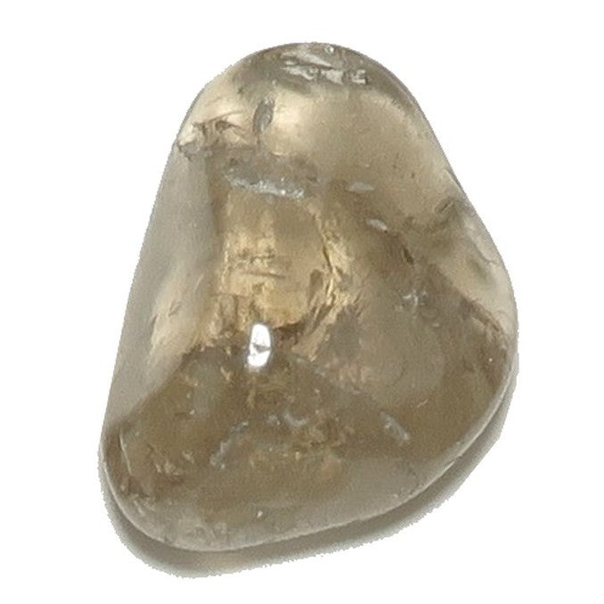Smoky Quartz Tumbled Stone Clear Brown Crystal