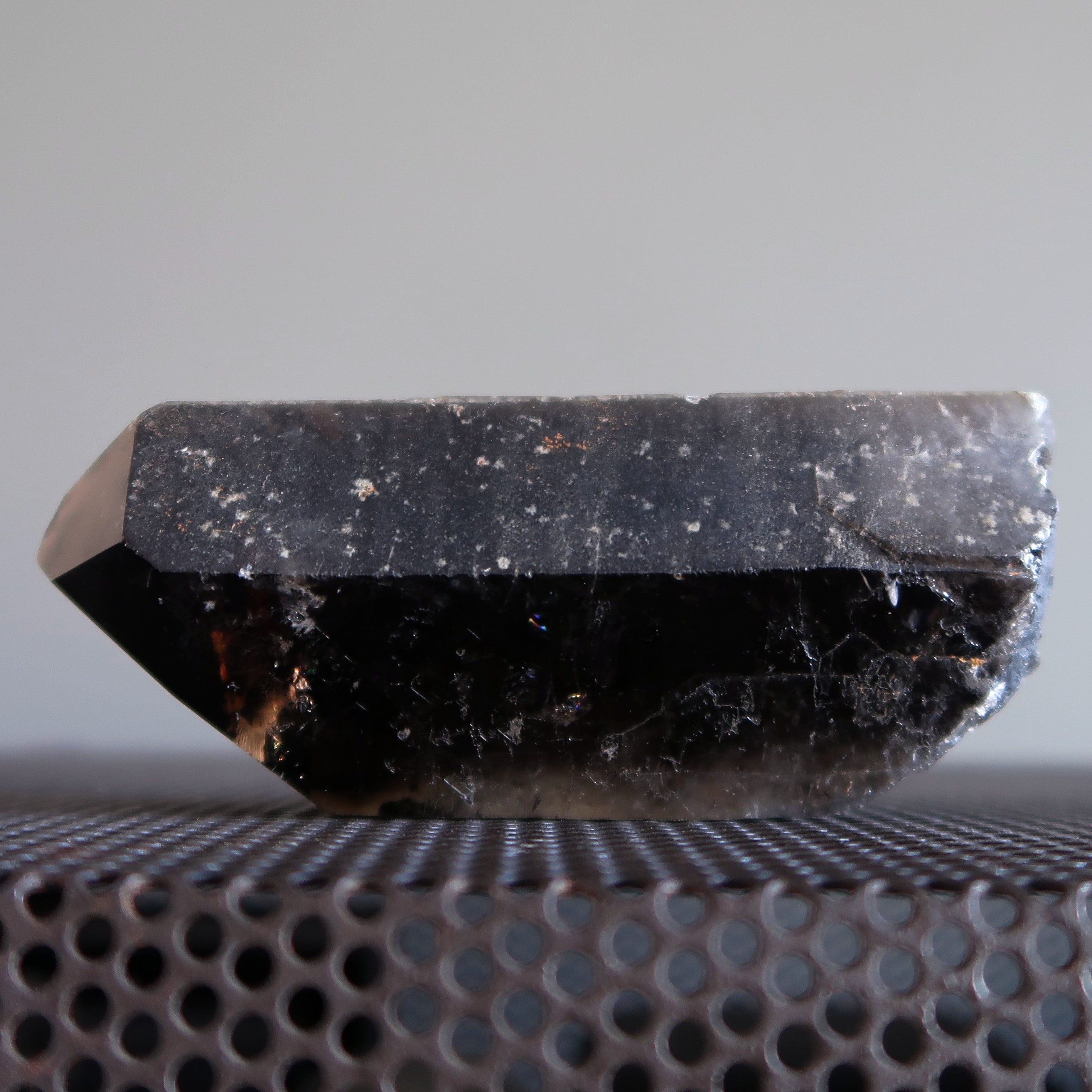 Smoky Quartz Raw Crystal Wand Point Powerful Protection