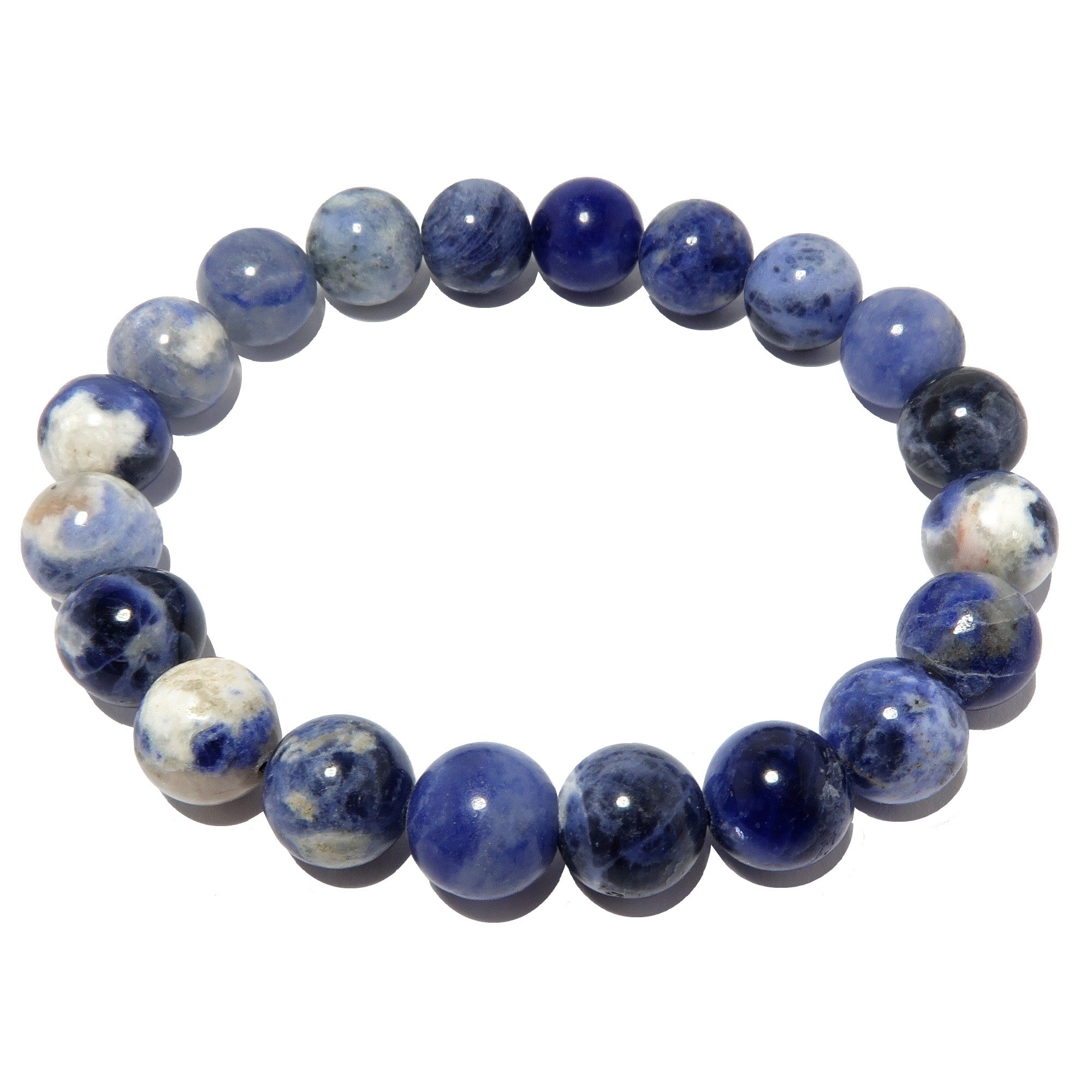 Sodalith-Armband Drittes-Auge-Chakra Nachtsicht