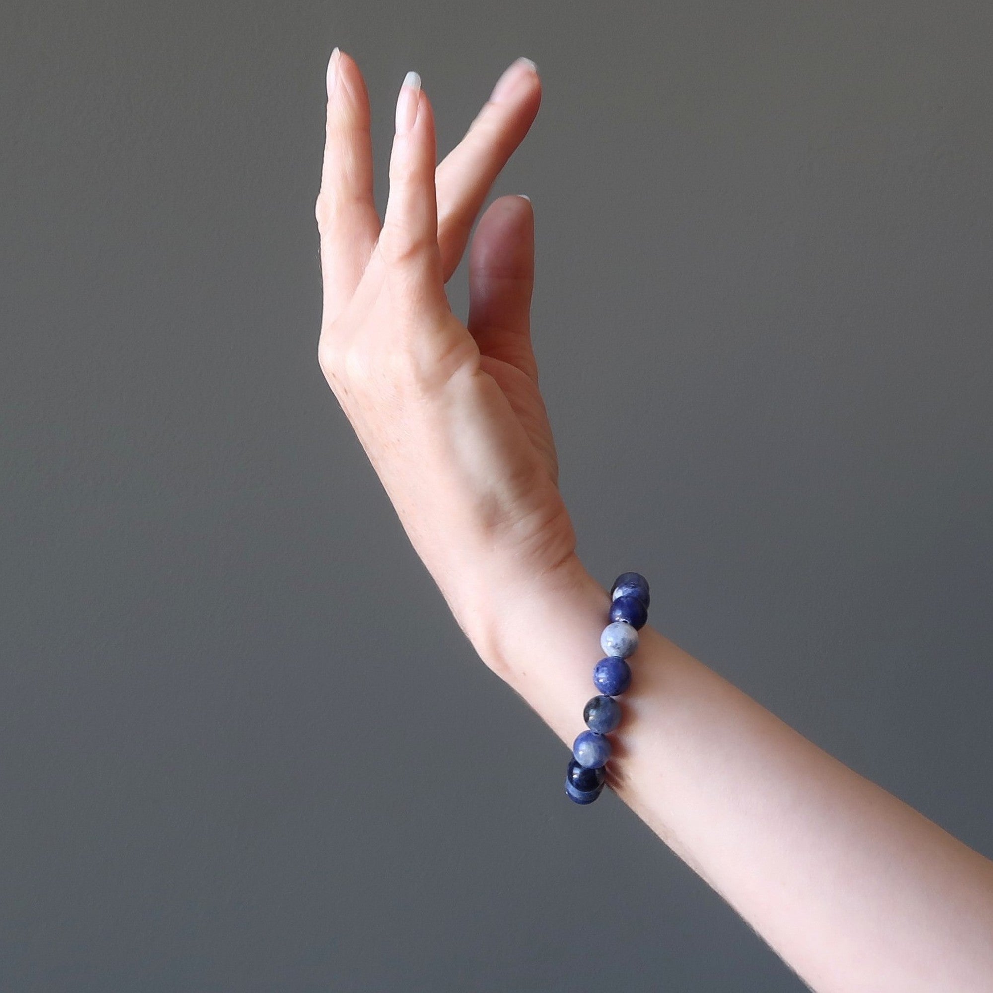 Sodalith-Armband Drittes-Auge-Chakra Nachtsicht
