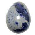 Sodalite Egg Blue Crack of Dawn Inspiration Crystal Stone