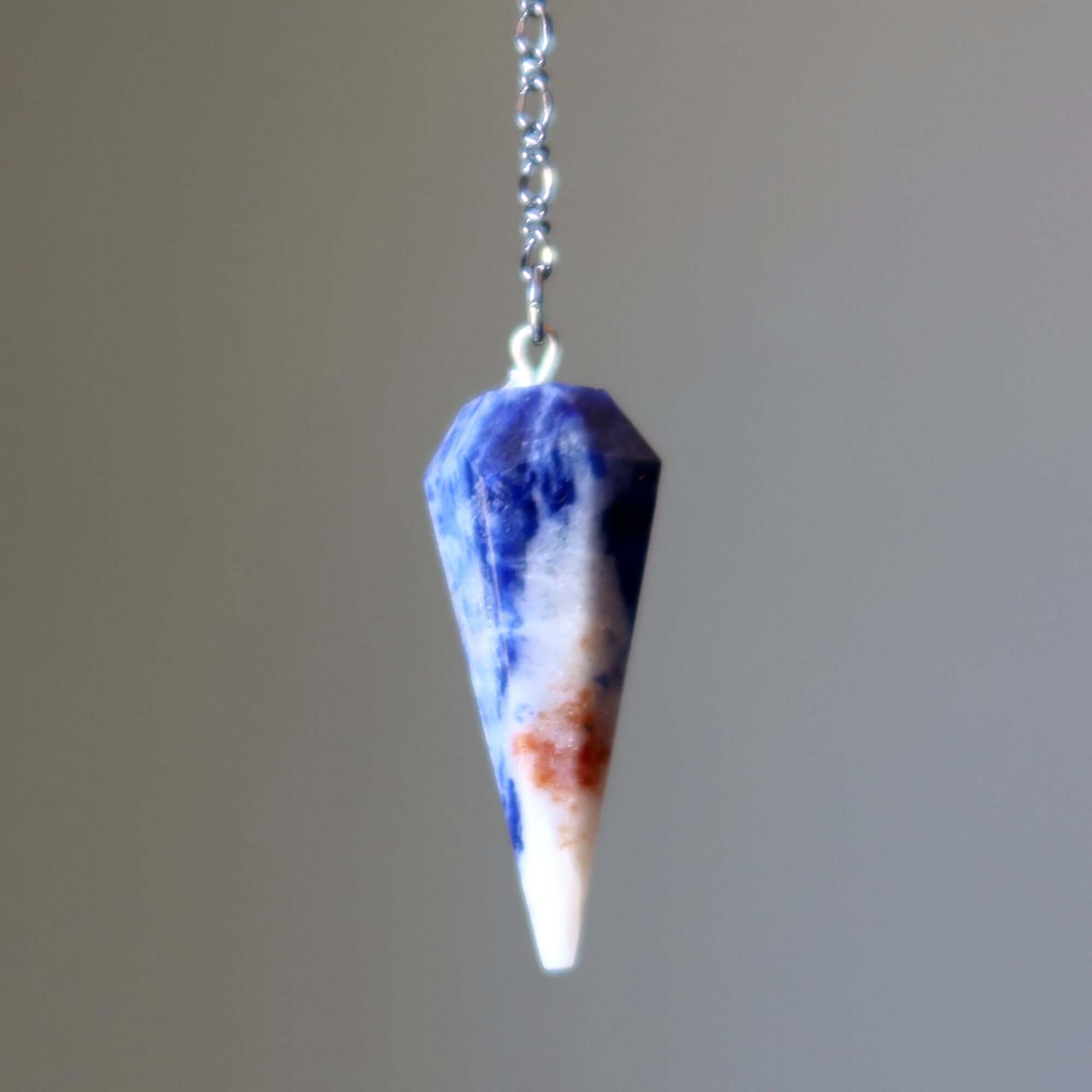 Sodalite Pendulum Whirlpool Chakra Energy