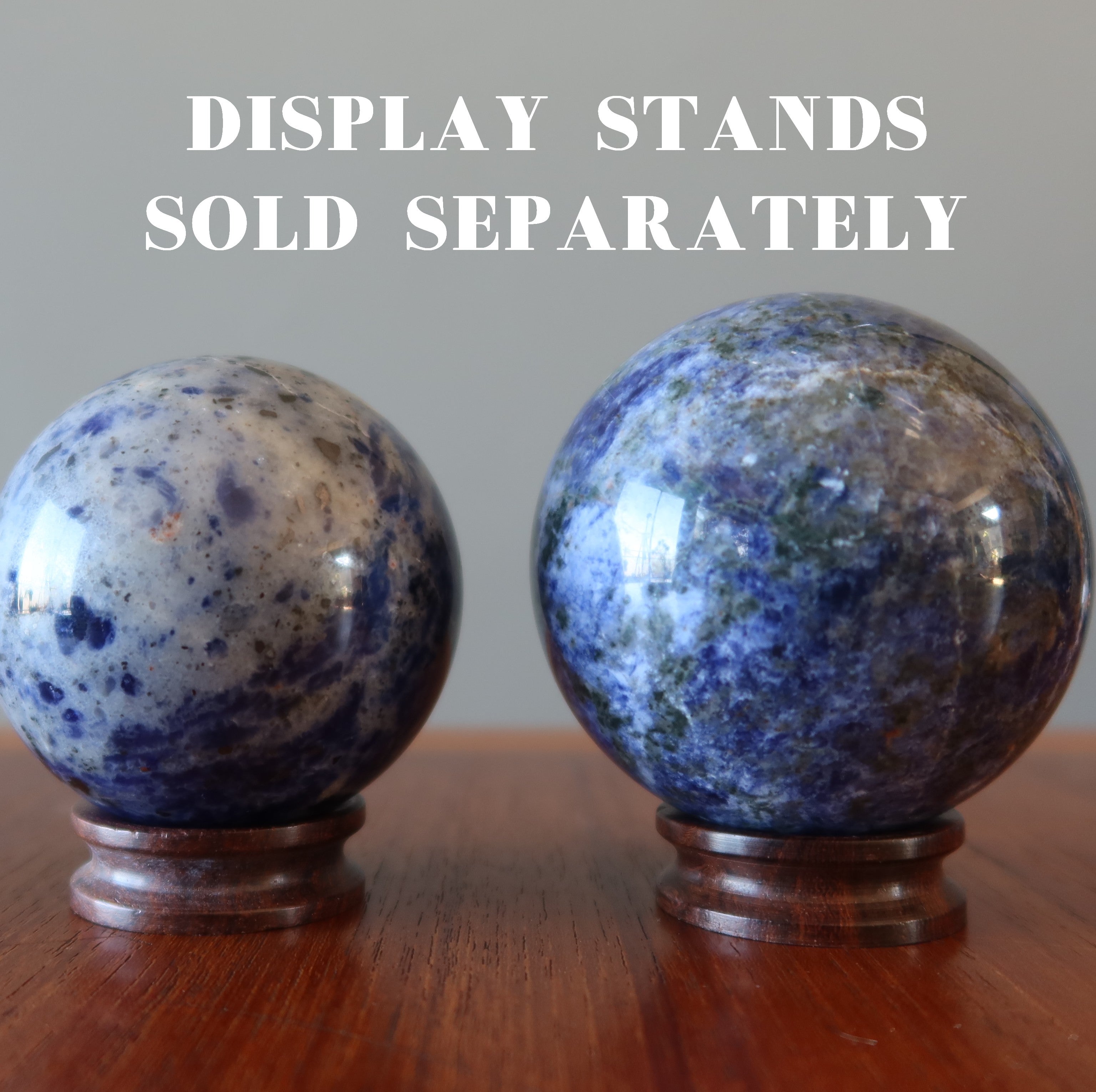Sphère de sodalite Boule de cristal Rêves nocturnes bleus