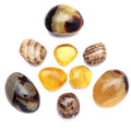 Tumbled Stone Set Solar Plexus Chakra Happiness Gems