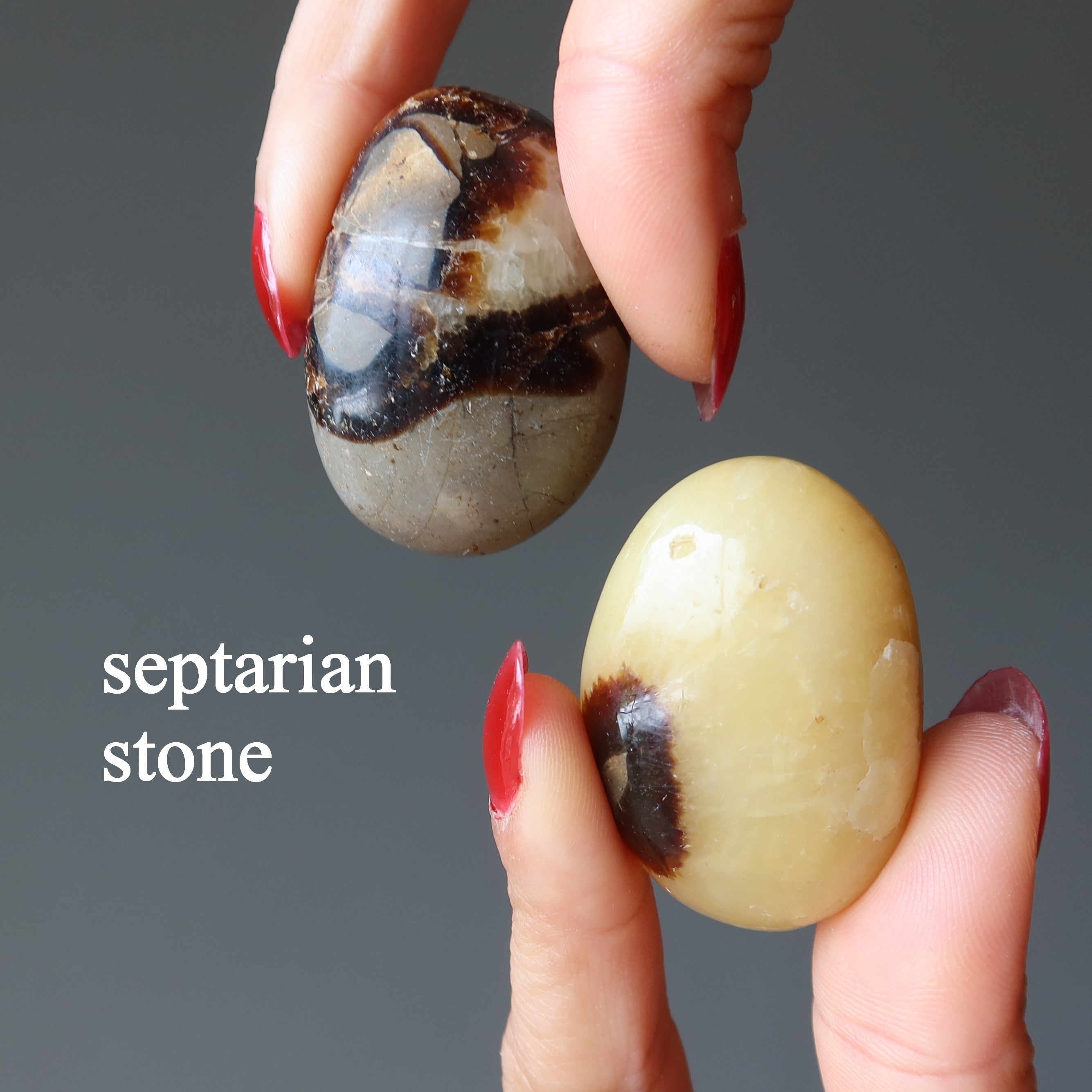 Tumbled Stone Set Solar Plexus Chakra Happiness Gems