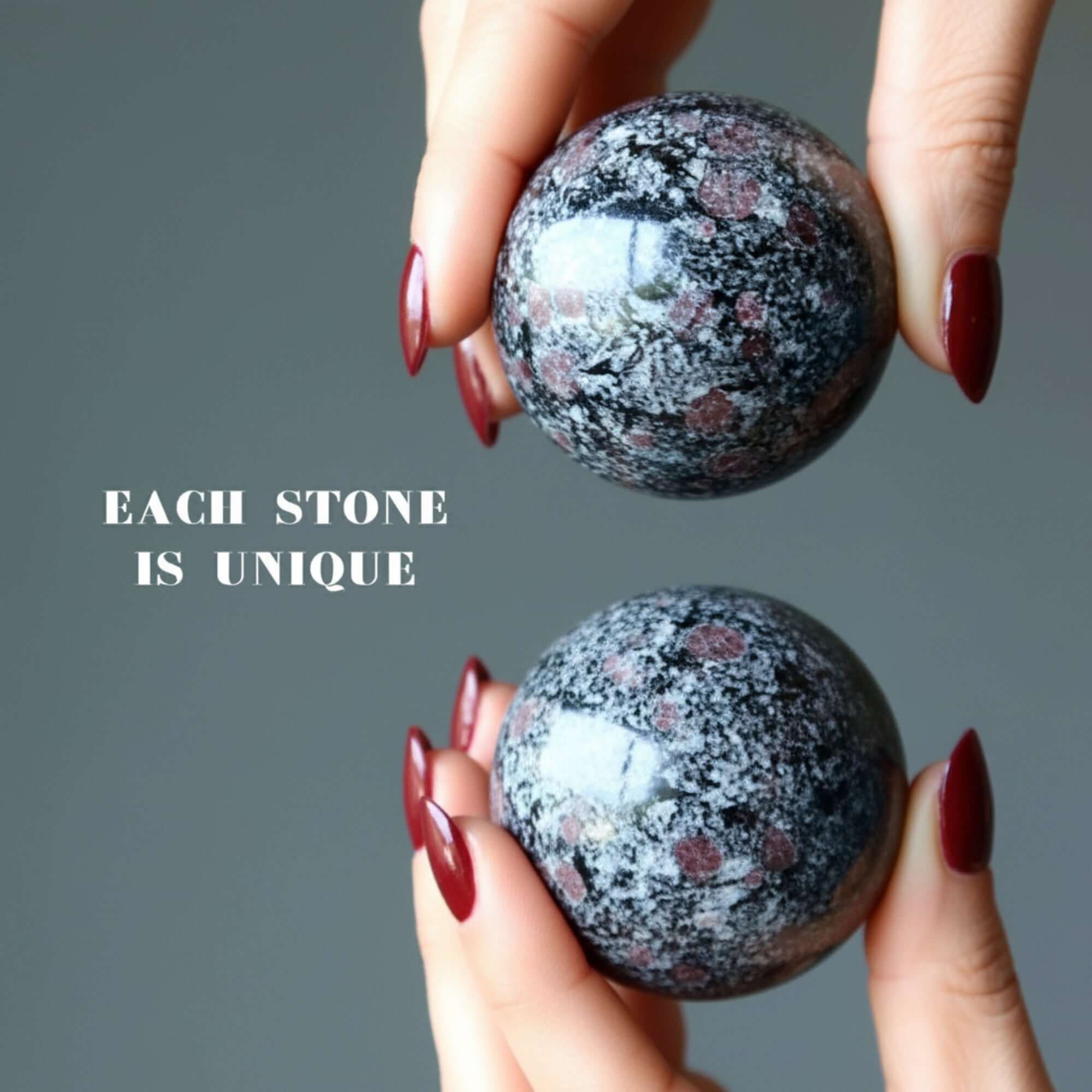 Spinel Sphere Black Biotite Schist Crystal Ball