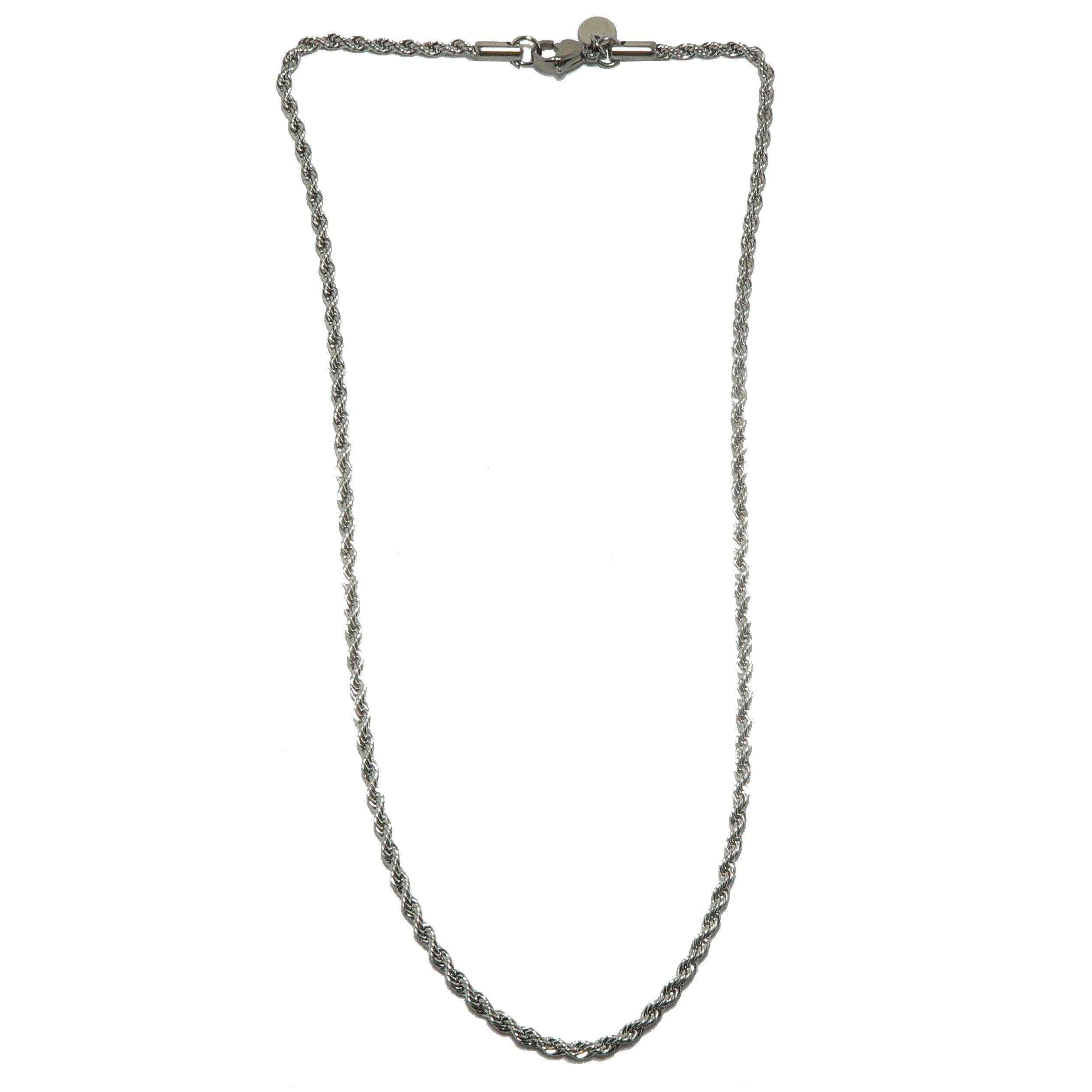 Collier chaîne en argent sterling, Corde de joie étincelante
