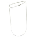 Halskette aus Sterlingsilber, elegante Schlangenkette