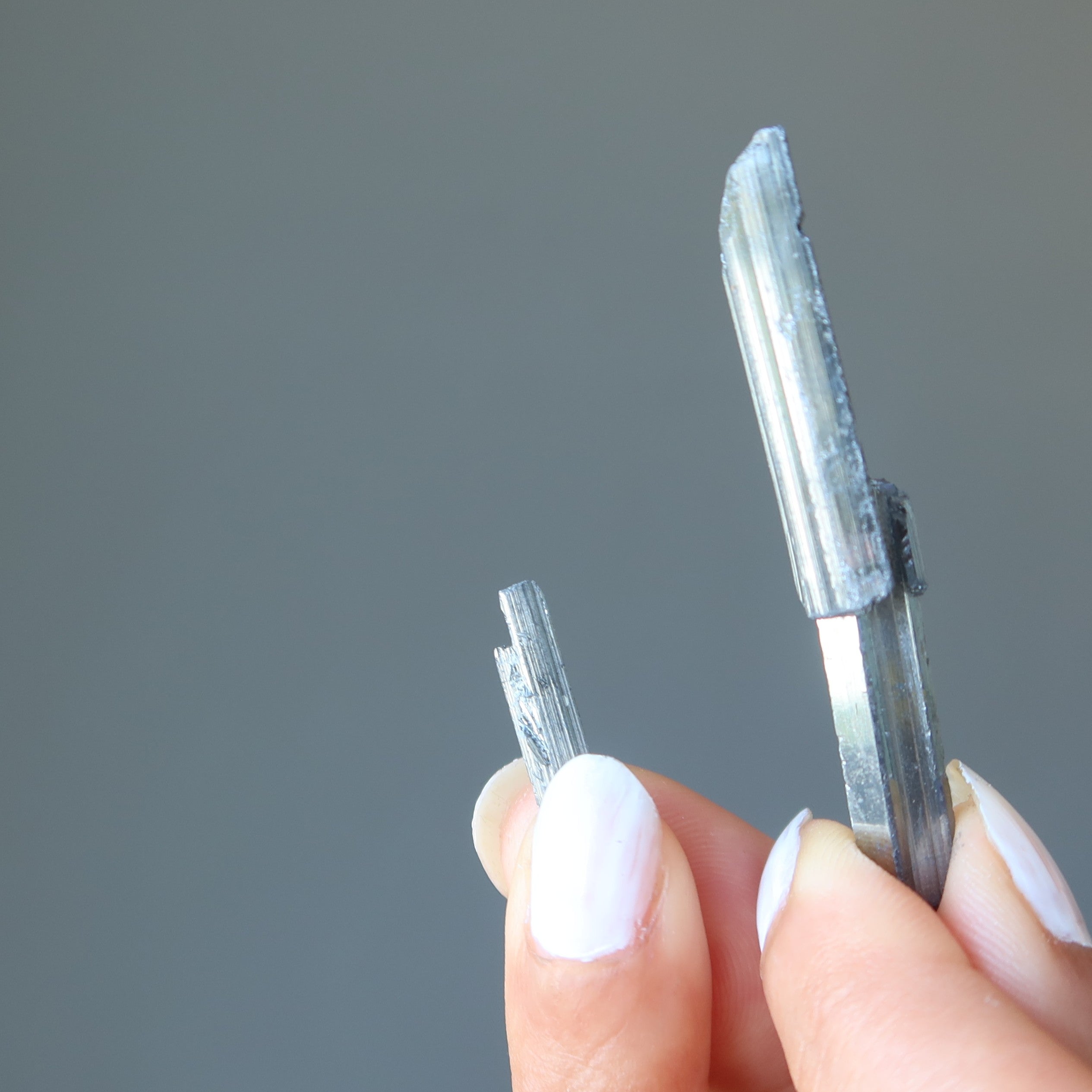 Stibnite Raw Crystal Protective Path of Light Gem