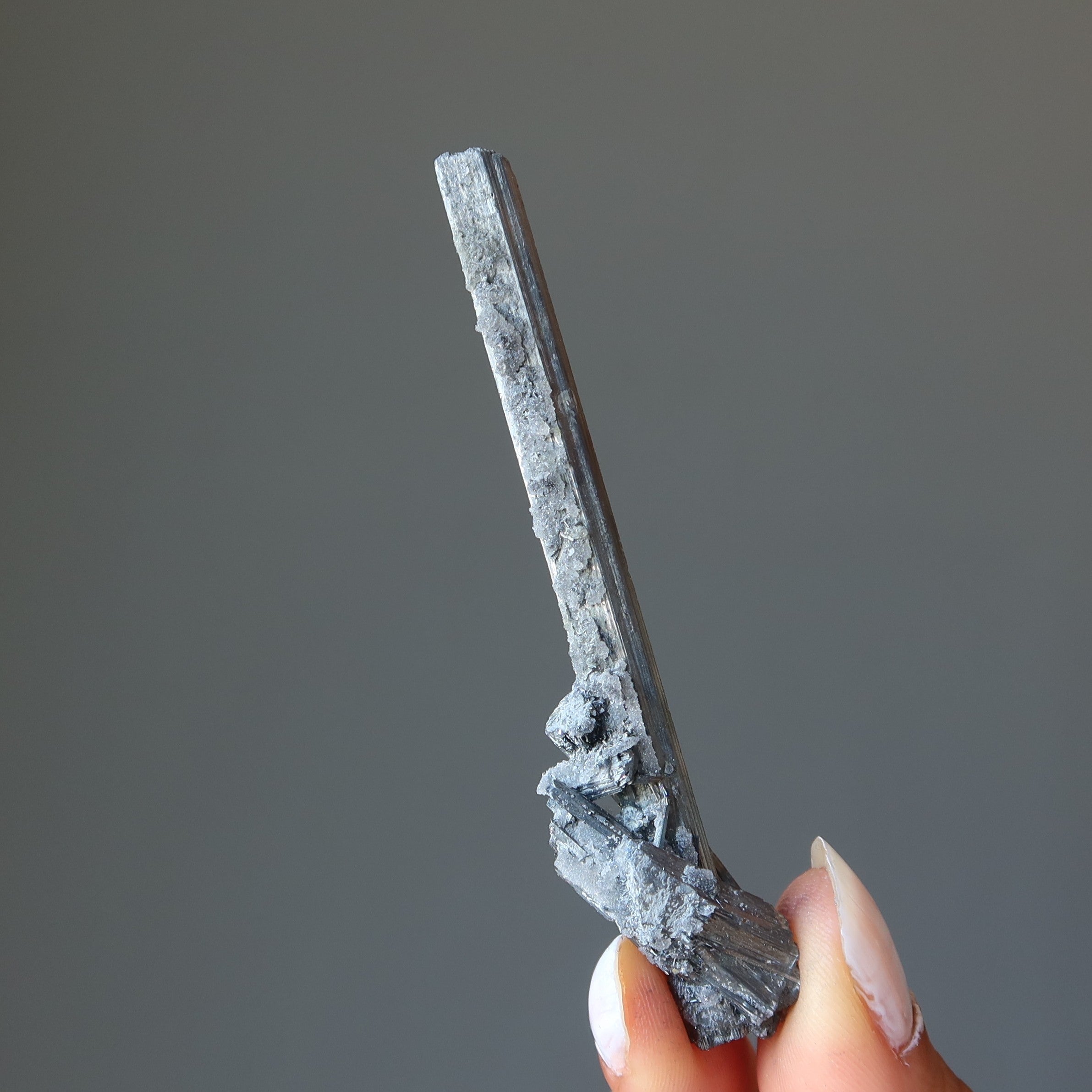 Stibnite Raw Crystal Protective Path of Light Gem