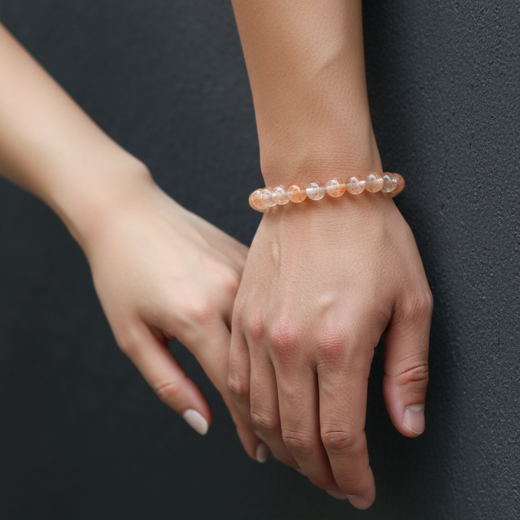 Sonnenstein-Armband „Apollos Lichtstrahl”
