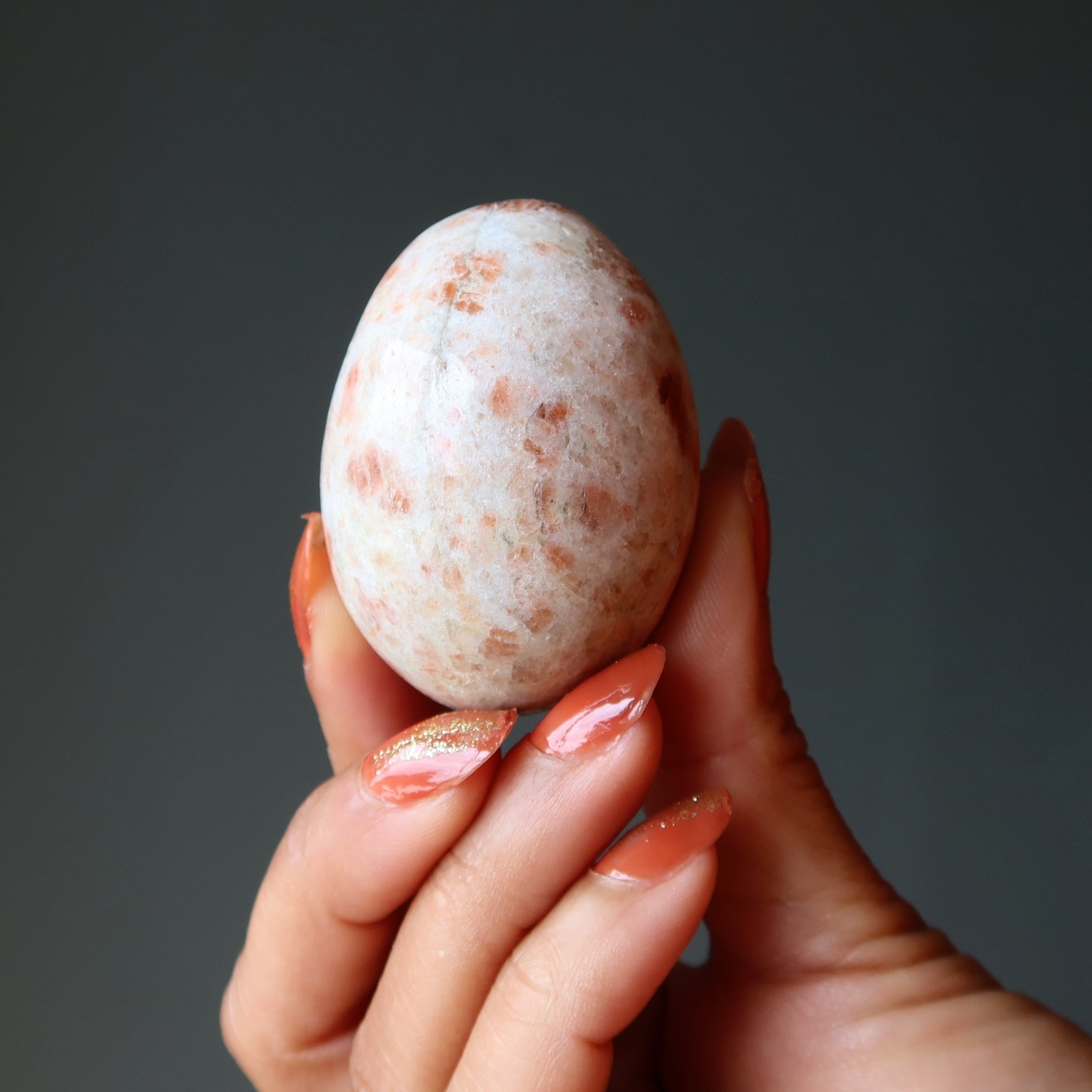 Sunstone Egg Early Bird Bright Morning Manifestation Crystal