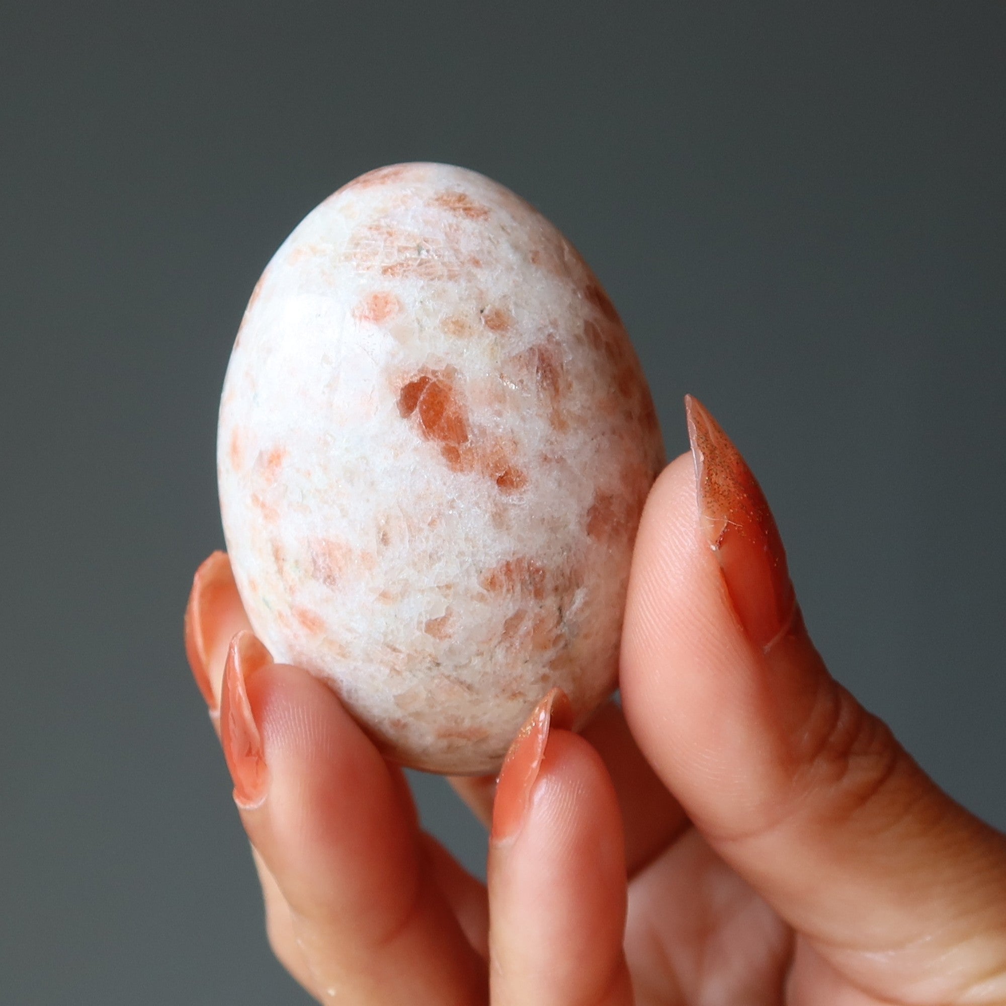 Sunstone Egg Early Bird Bright Morning Manifestation Crystal