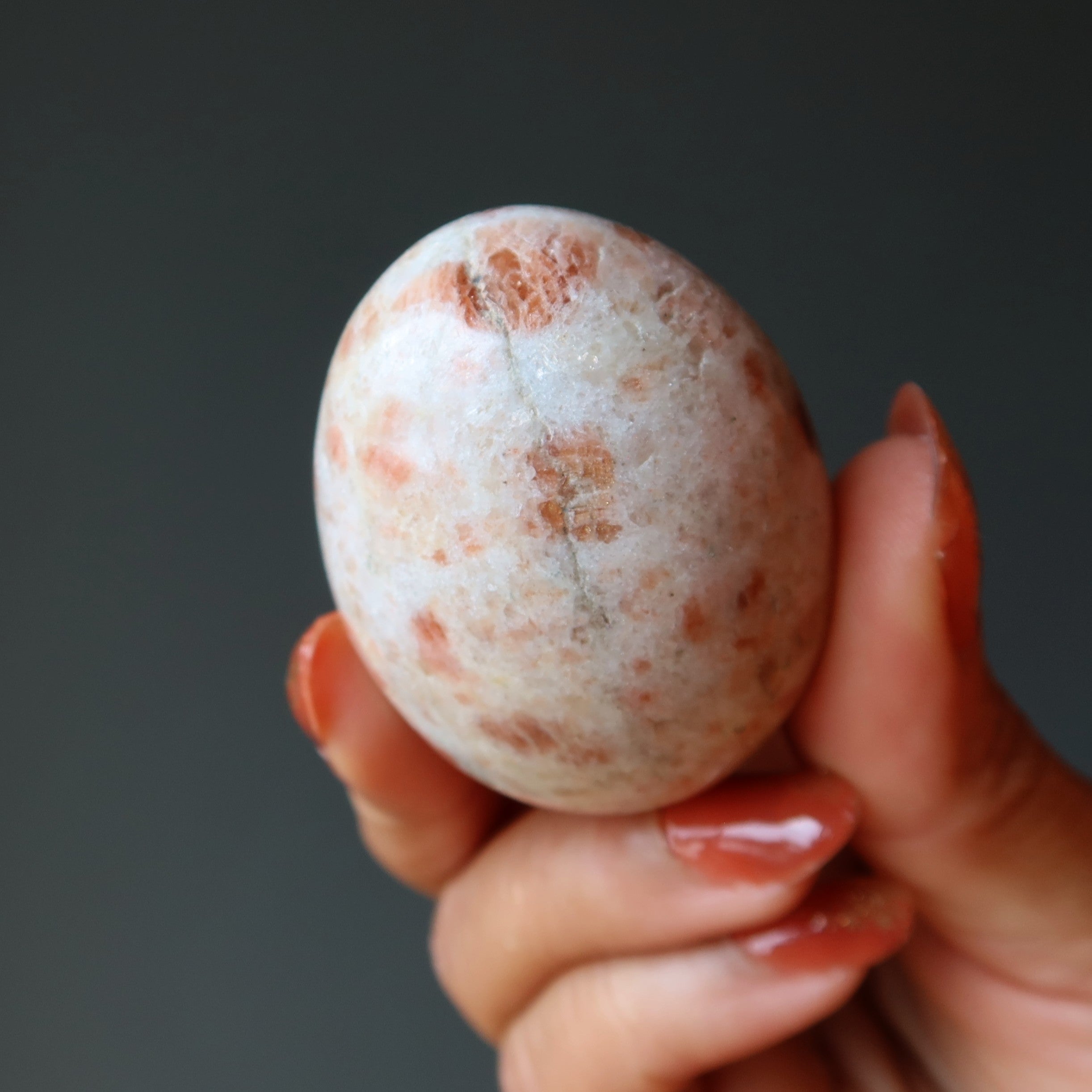 Sunstone Egg Early Bird Bright Morning Manifestation Crystal
