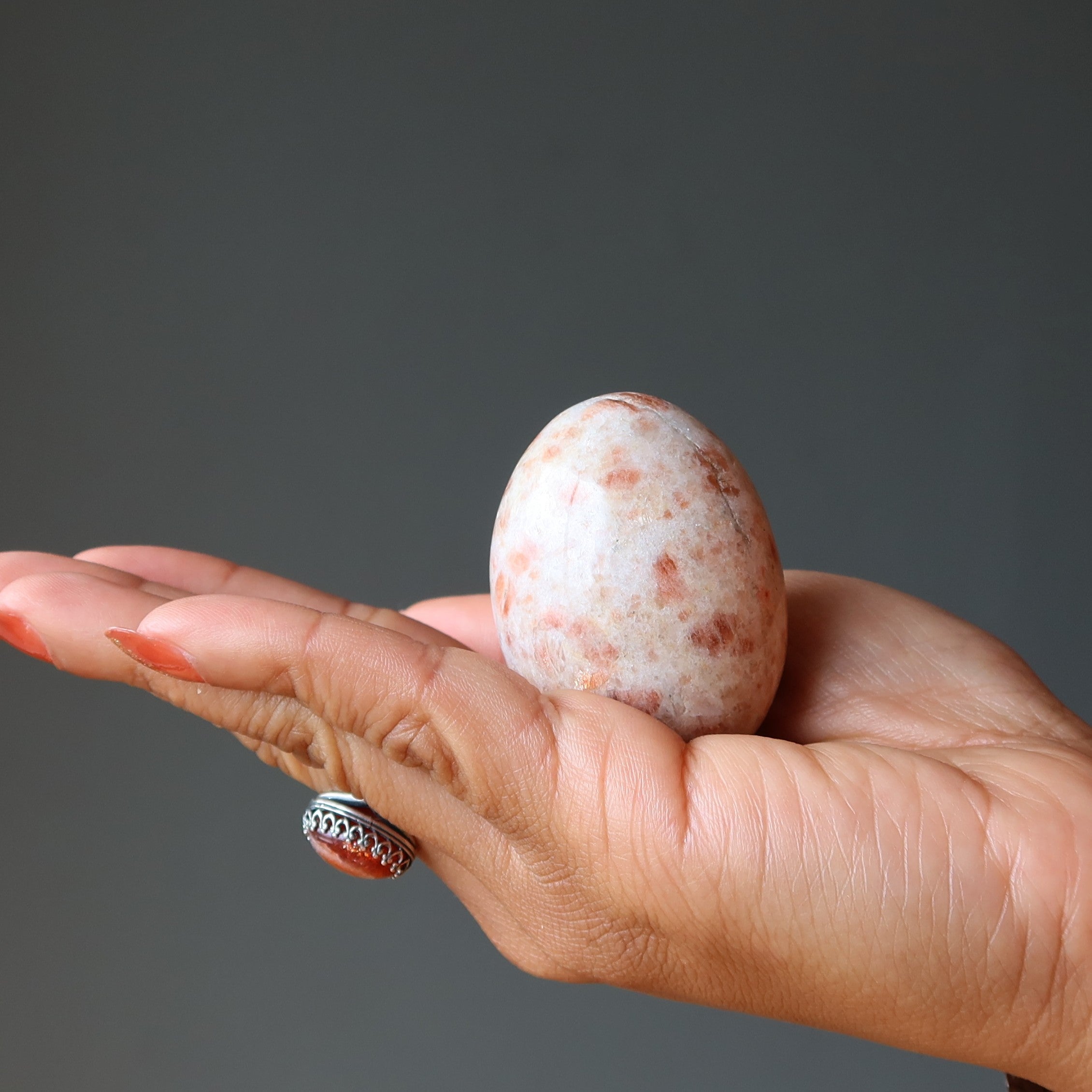 Sunstone Egg Early Bird Bright Morning Manifestation Crystal