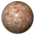 Sunstone Sphere Red Apollo Sun God Energizing Crystal Ball