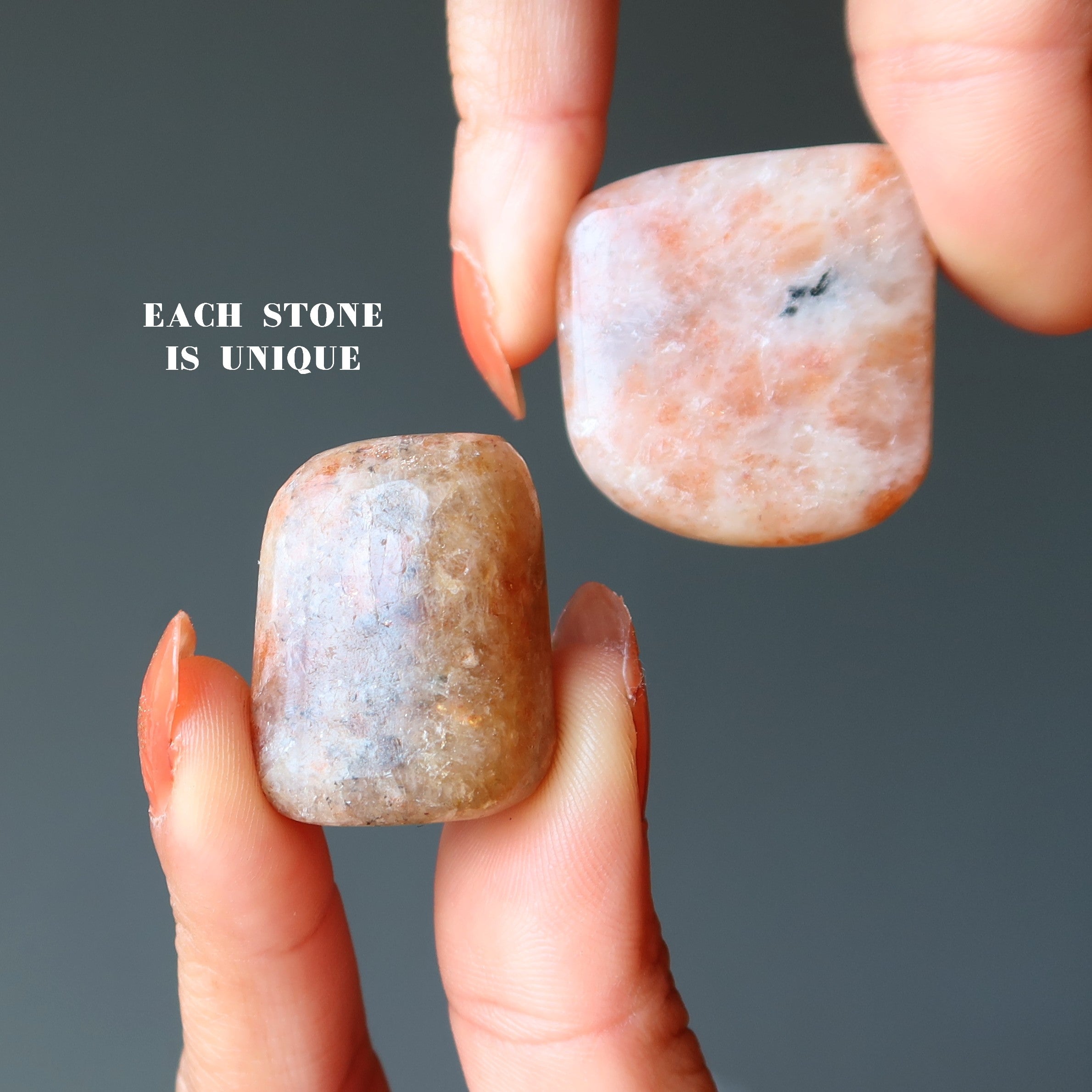Sunstone Tumbled Stone Sunny Red Crystal