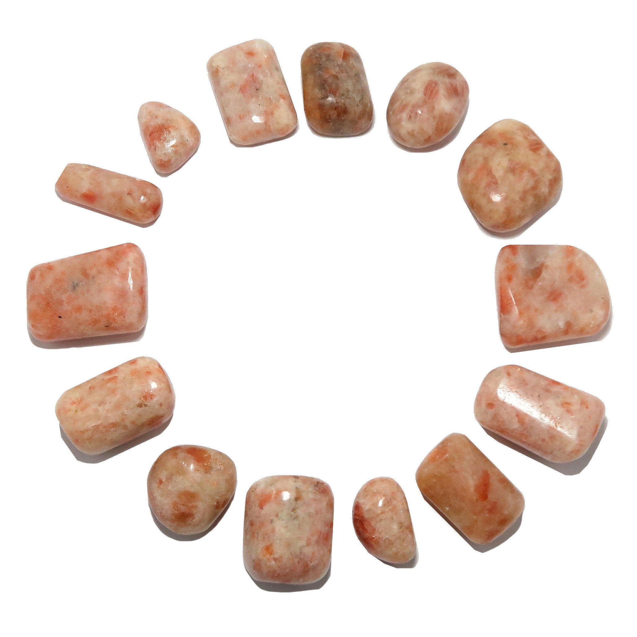 Sunstone Tumbled Stone Sunny Red Crystal
