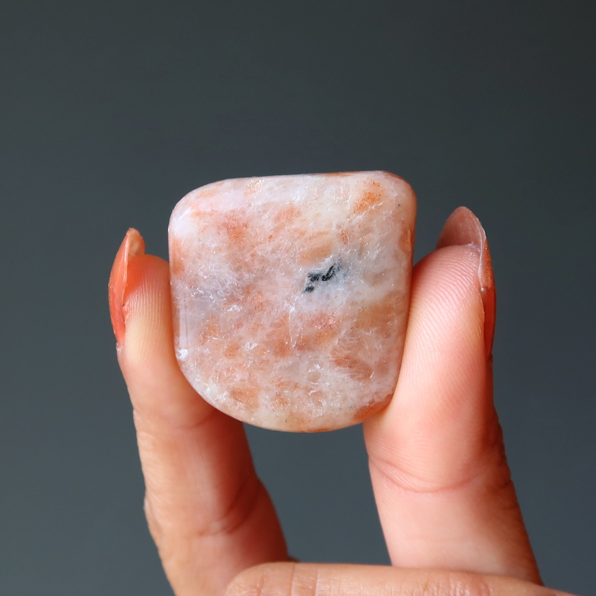 Sunstone Tumbled Stone Sunny Red Crystal