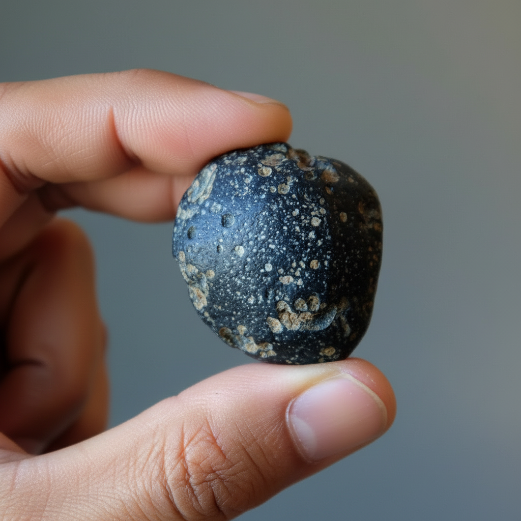 Schwarzer Tektit: Das Geheimnis des Lebens – Meteoritenedelstein