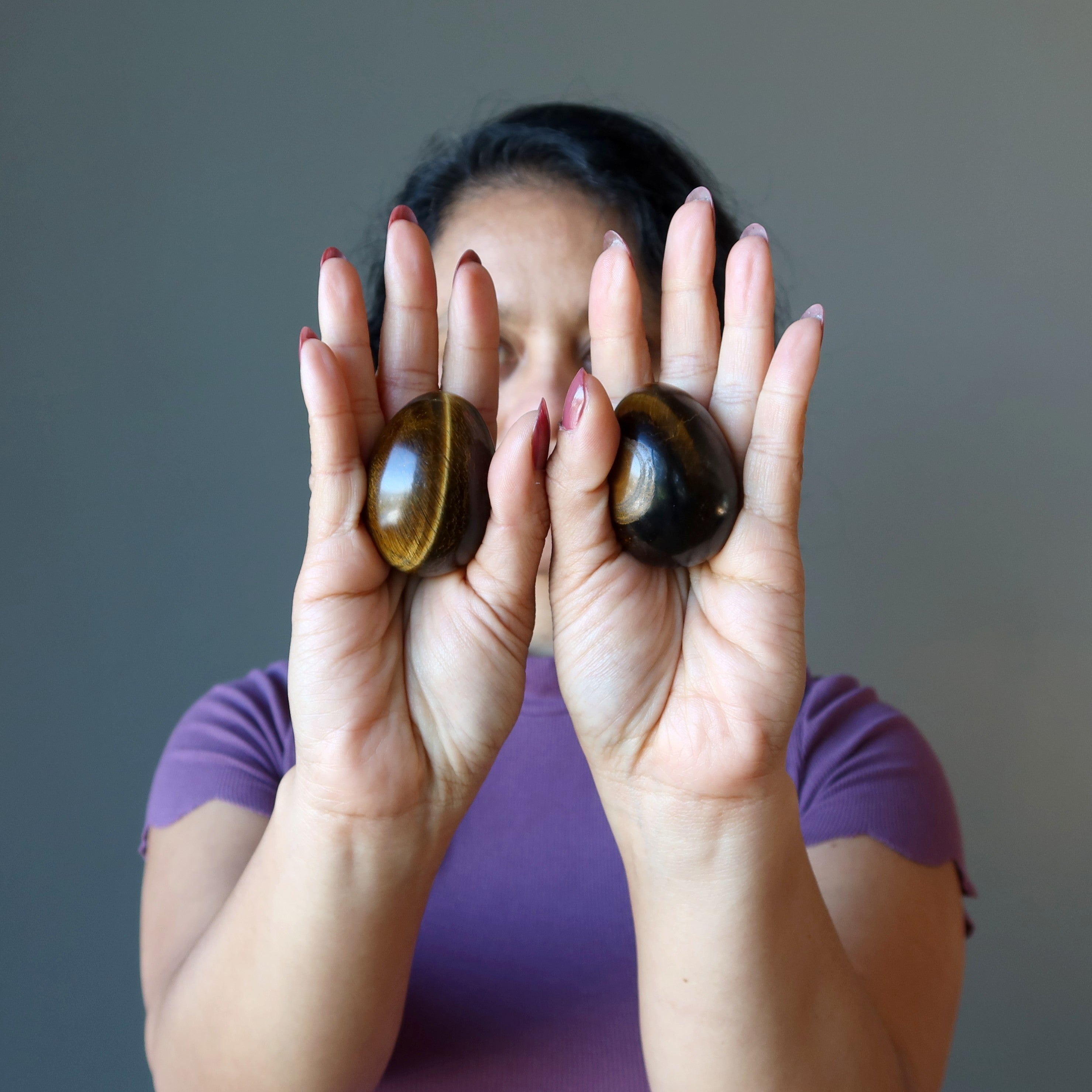 Tigers Eye Egg Nature's Muddy Miracle Confidence Crystal