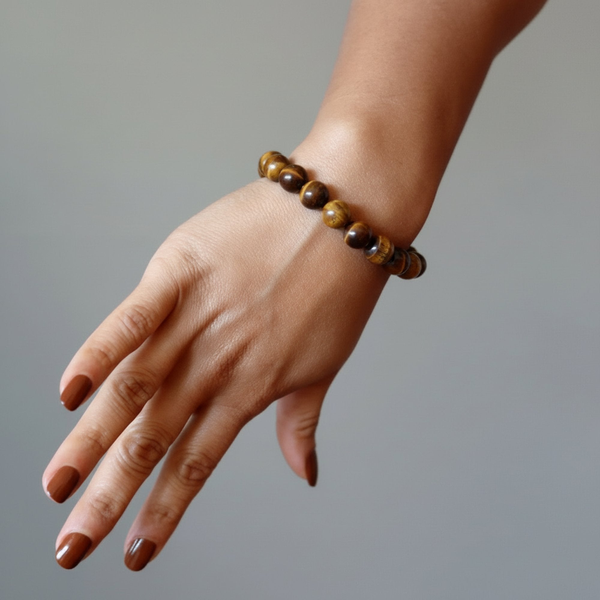 Tigers Eye Bracelet Golden Confidence Stone