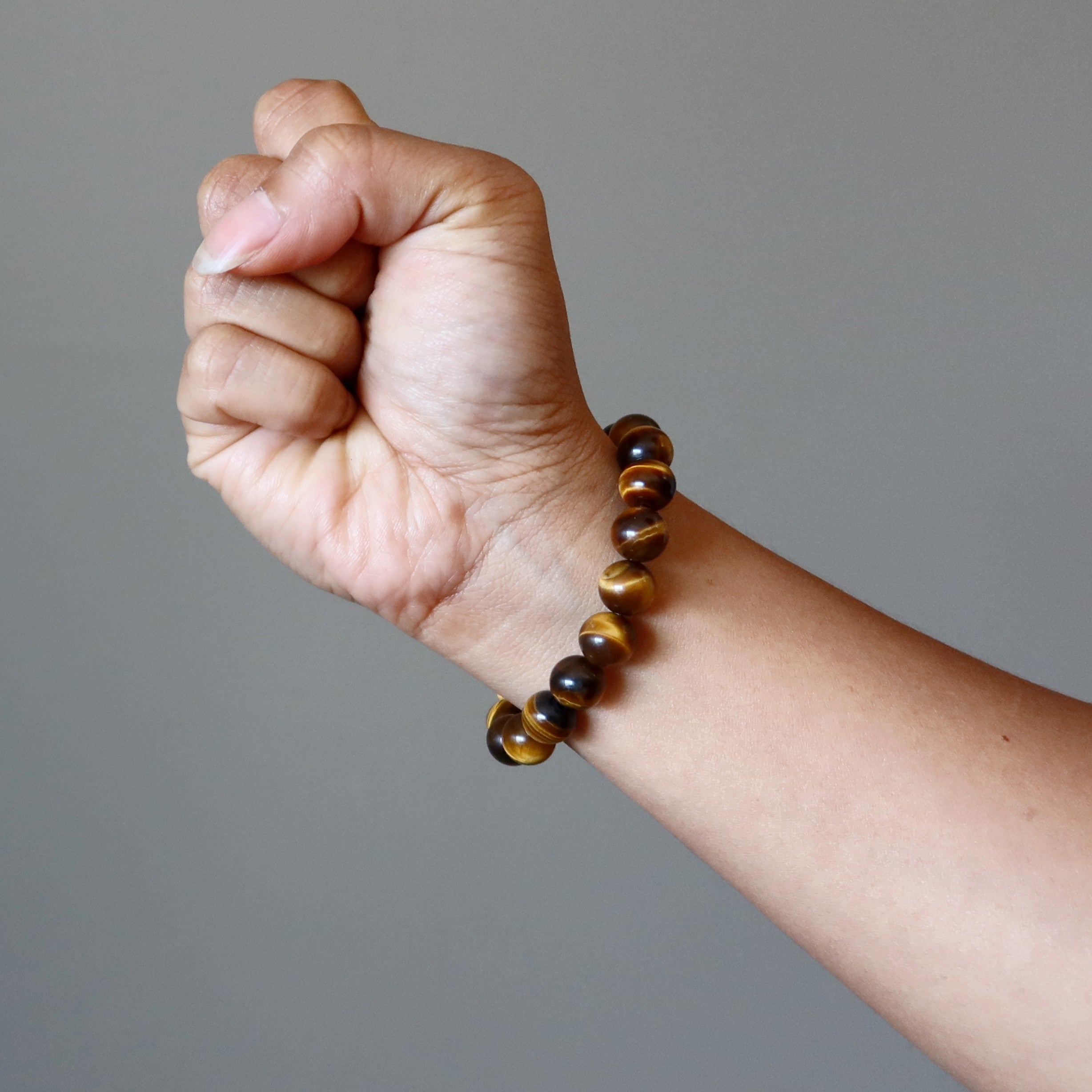 Tigers Eye Bracelet Golden Confidence Stone