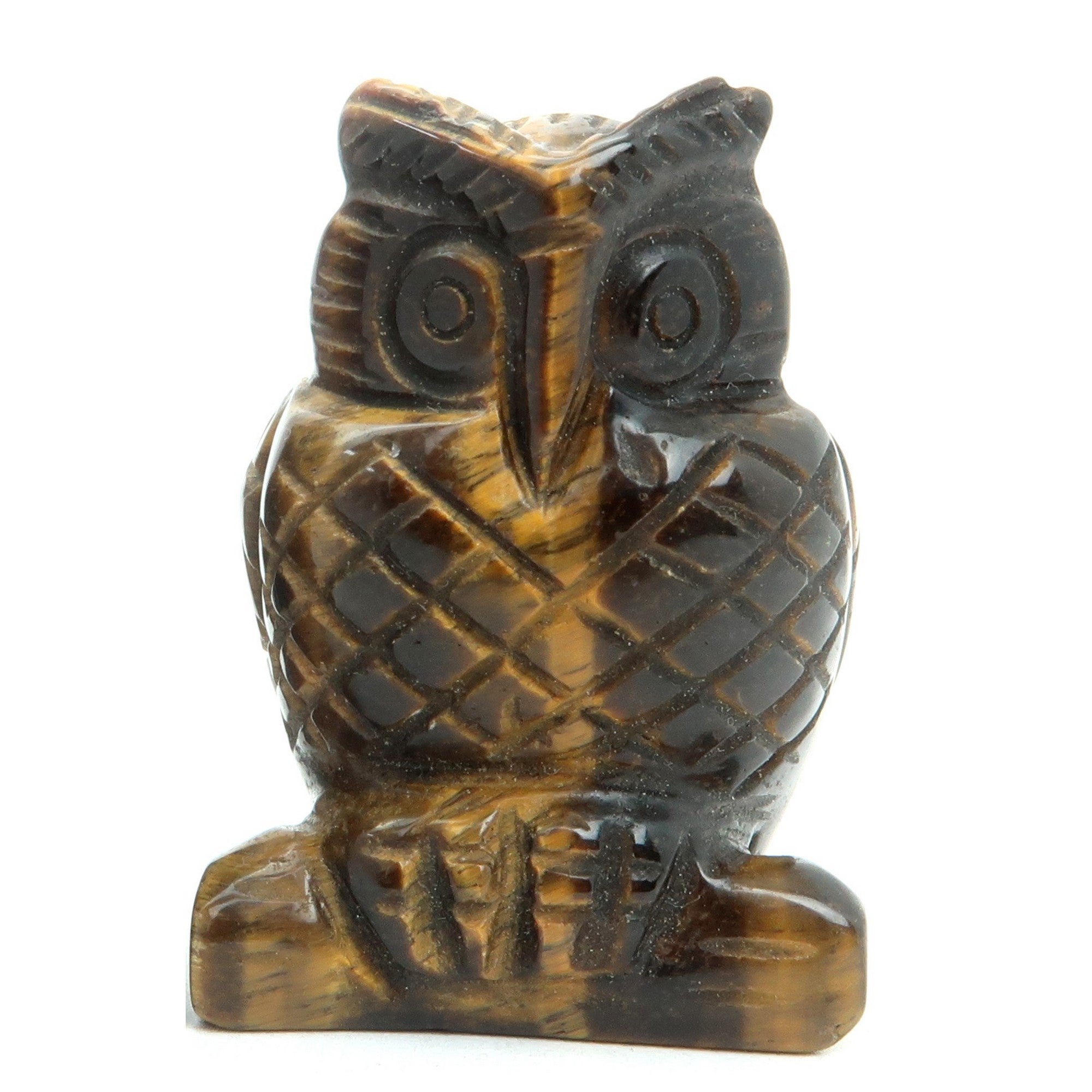 Œil de tigre Hibou Prêt, partez Pierre visionnaire