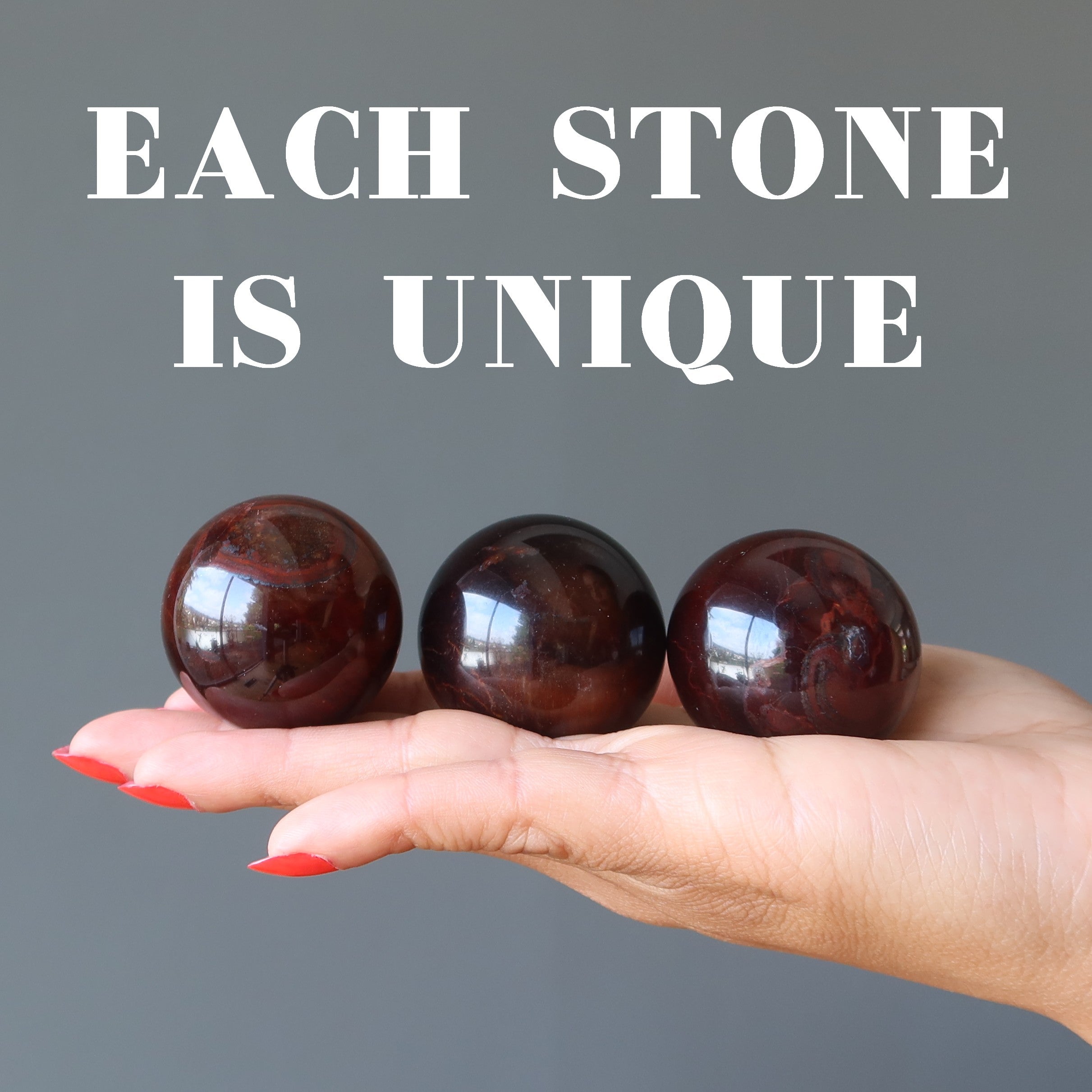 Tigers Eye Sphere Red Dream Chaser Crystal Ball