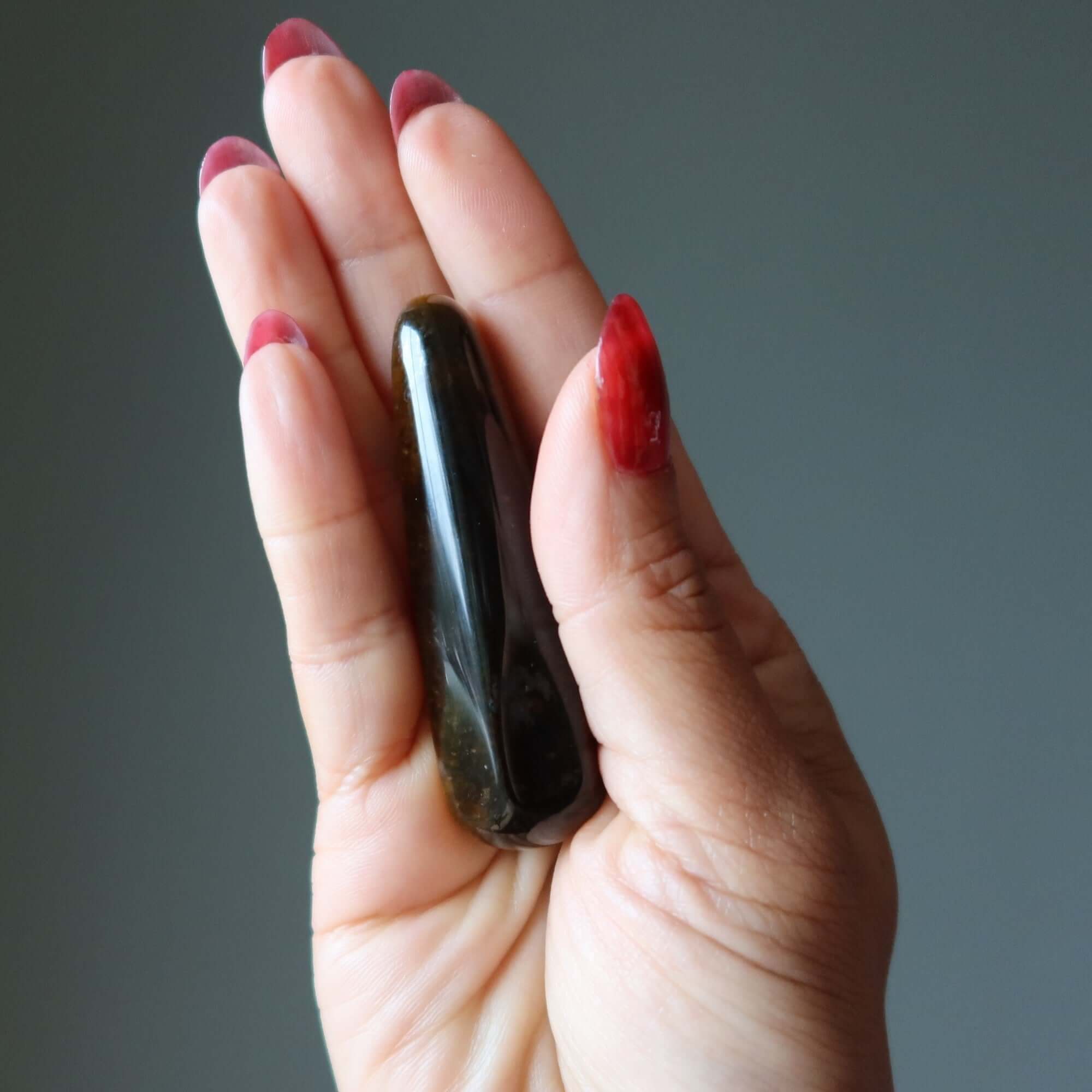 Tigers Eye Massage Wand Golden Delight Stone