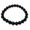 Black Tourmaline Bracelet Gemstone Beads Heroic Protection