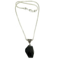 Collier de tourmaline noire avec pierre "Pépite de savoir"