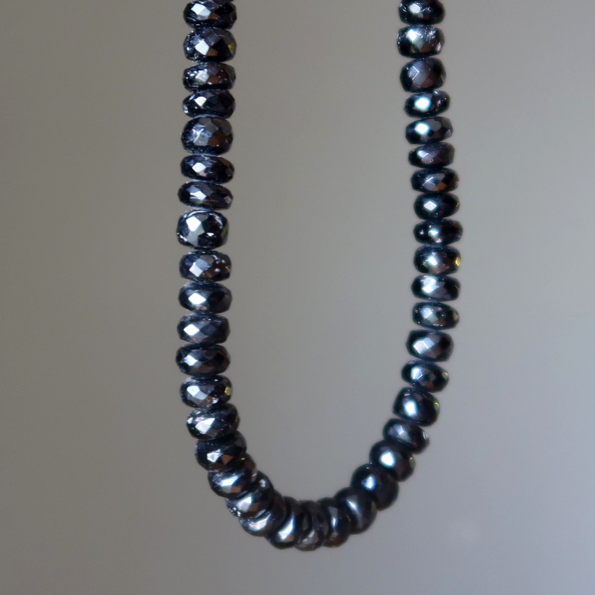 Collier en Tourmaline noire Pierre de protection scintillante