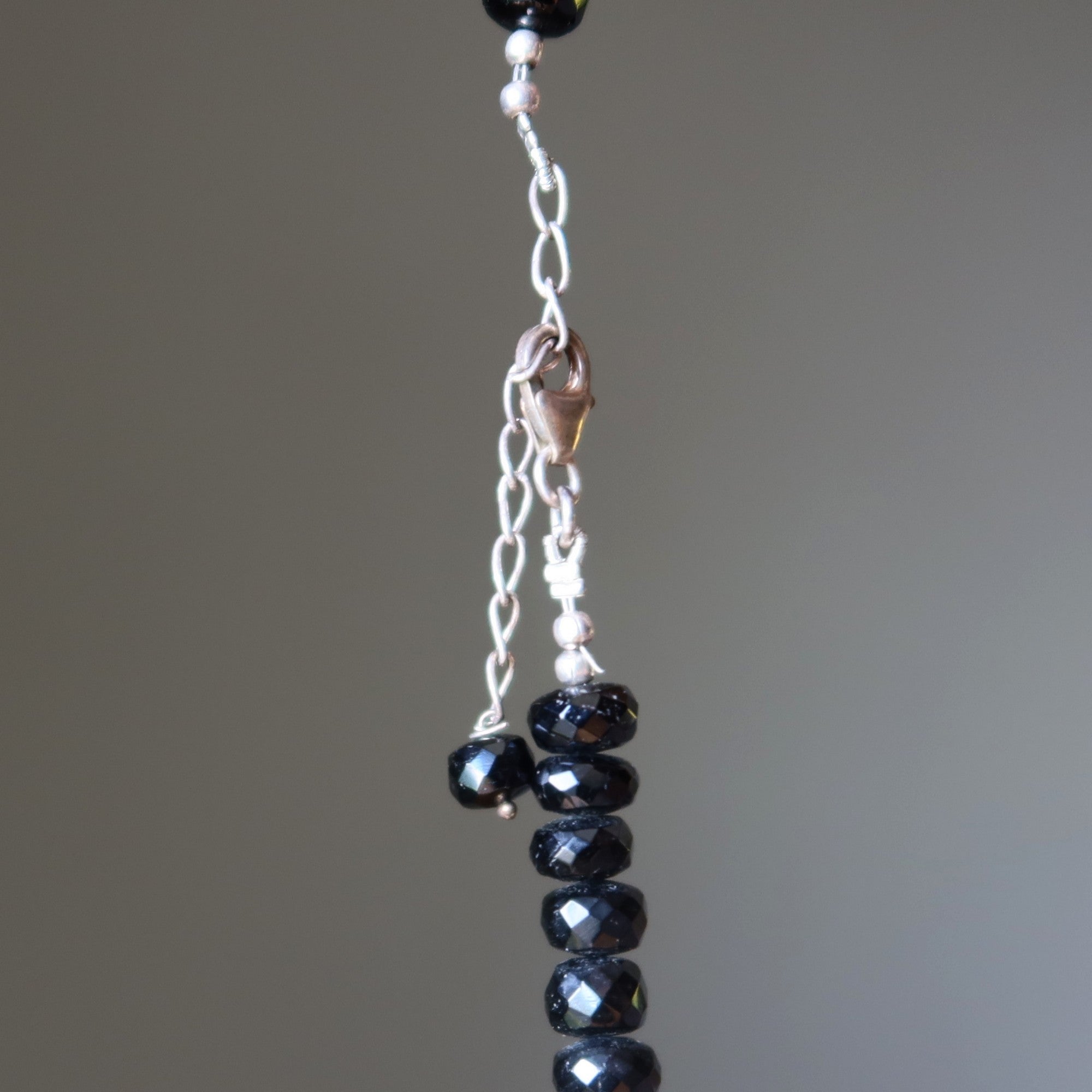 Collier en Tourmaline noire Pierre de protection scintillante